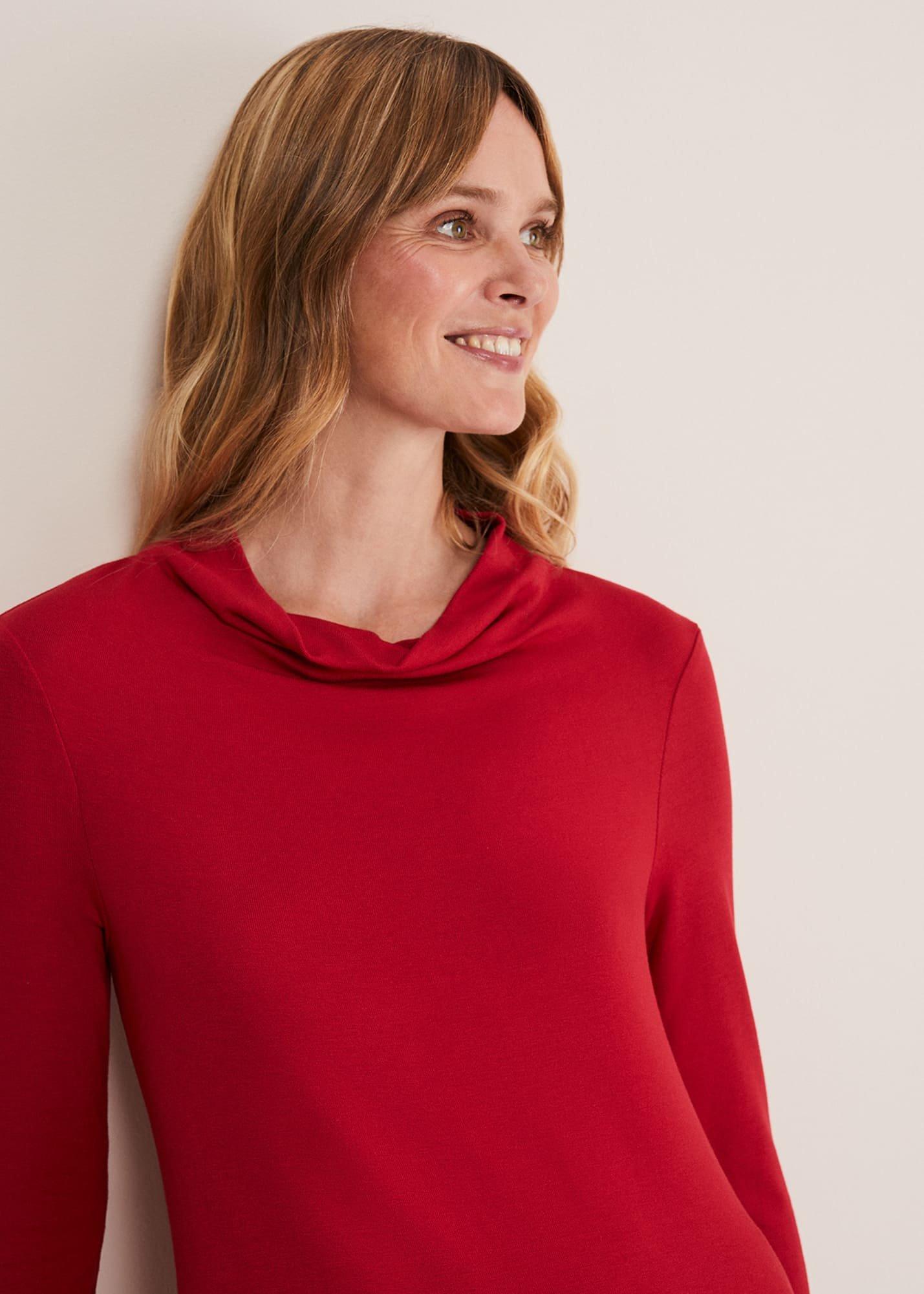 Chrissie Cowl Swing Top