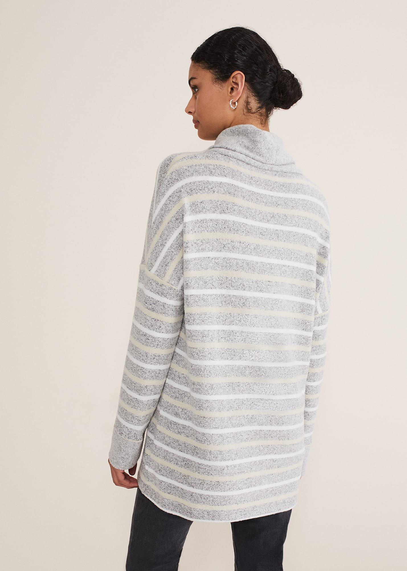 Leya Stripe Snuggle Top