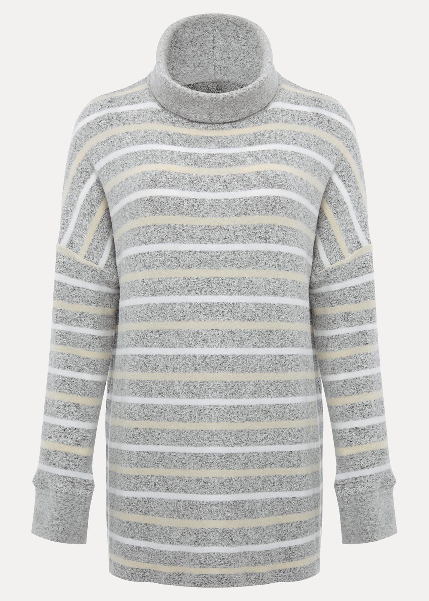 Leya Stripe Snuggle Top