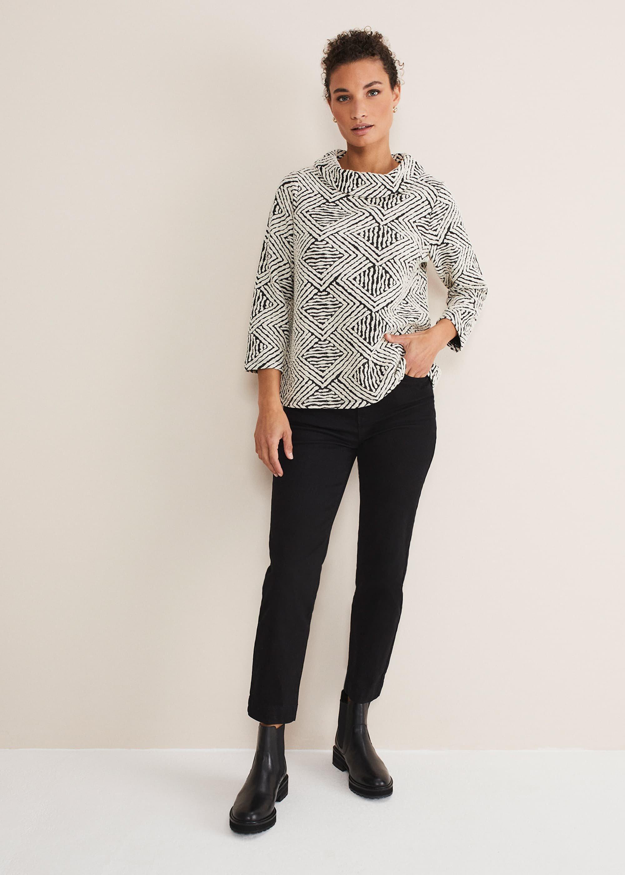Beeya Jacquard Mica Top