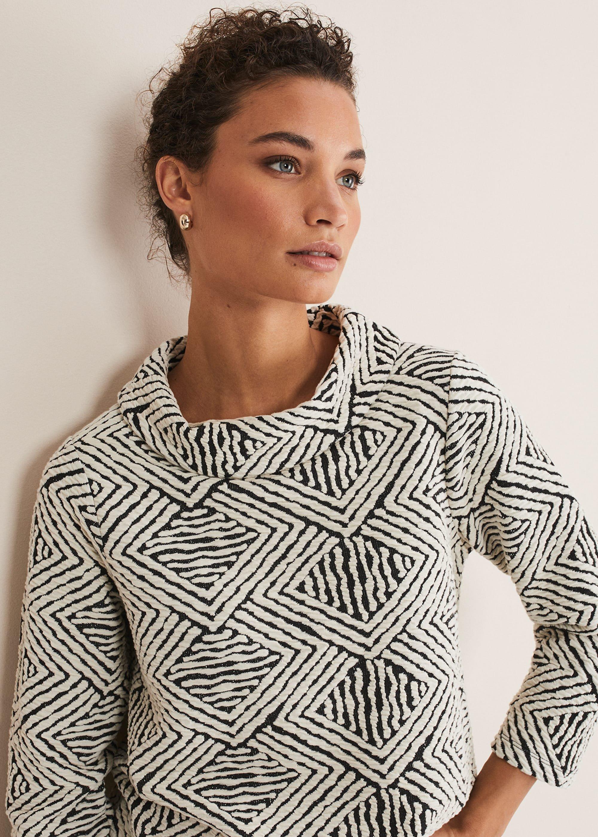 Beeya Jacquard Mica Top