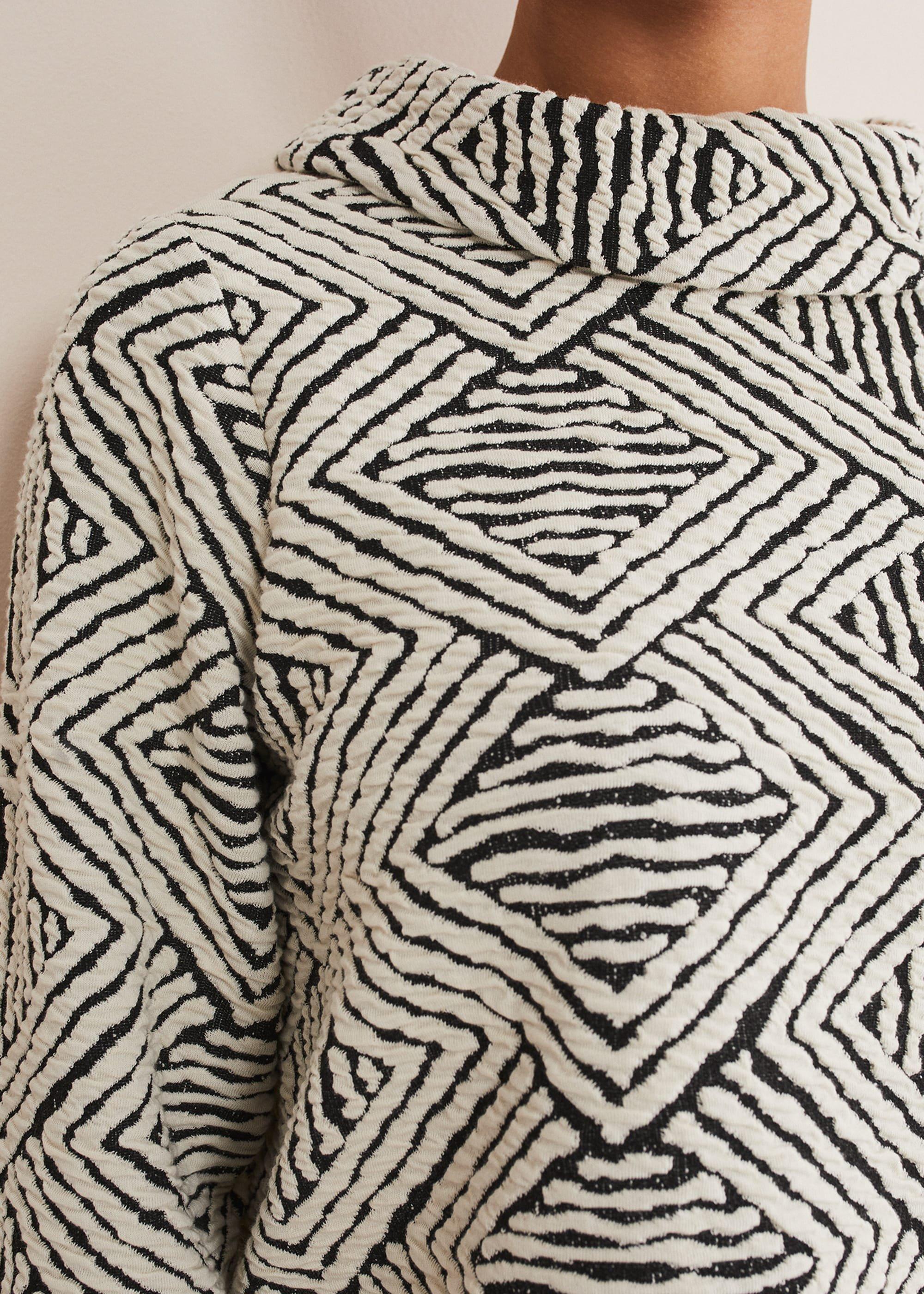 Beeya Jacquard Mica Top