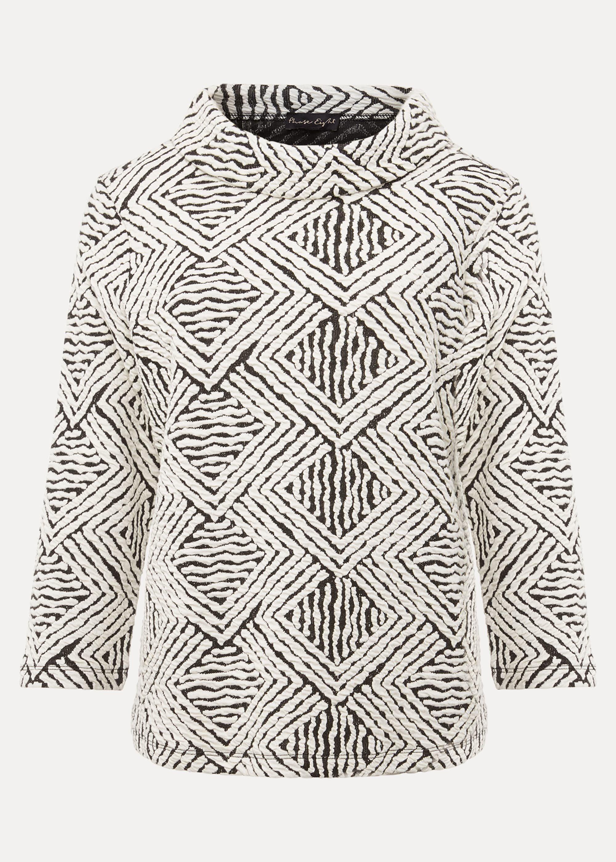 Beeya Jacquard Mica Top