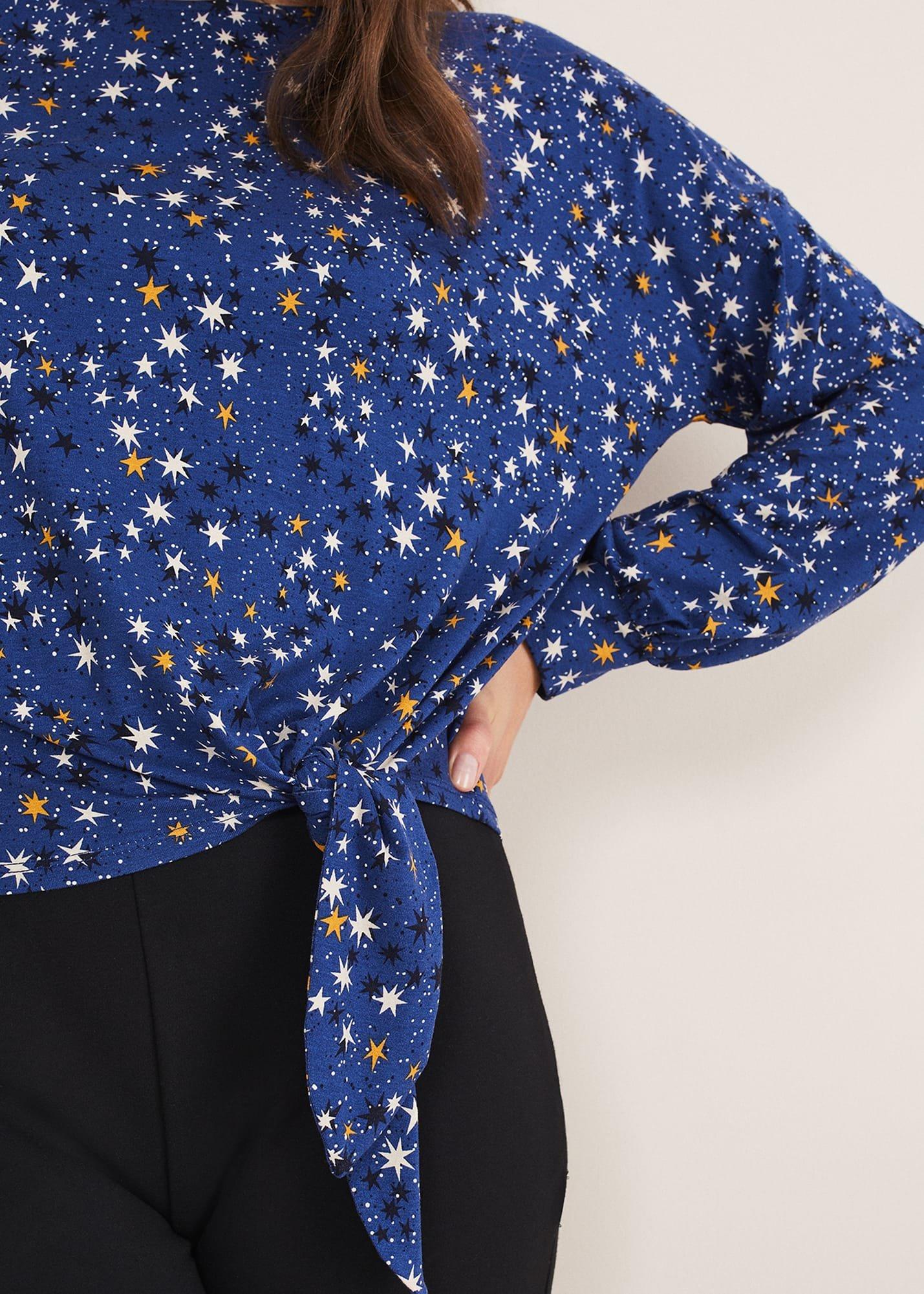 Felisity Star Tie Top