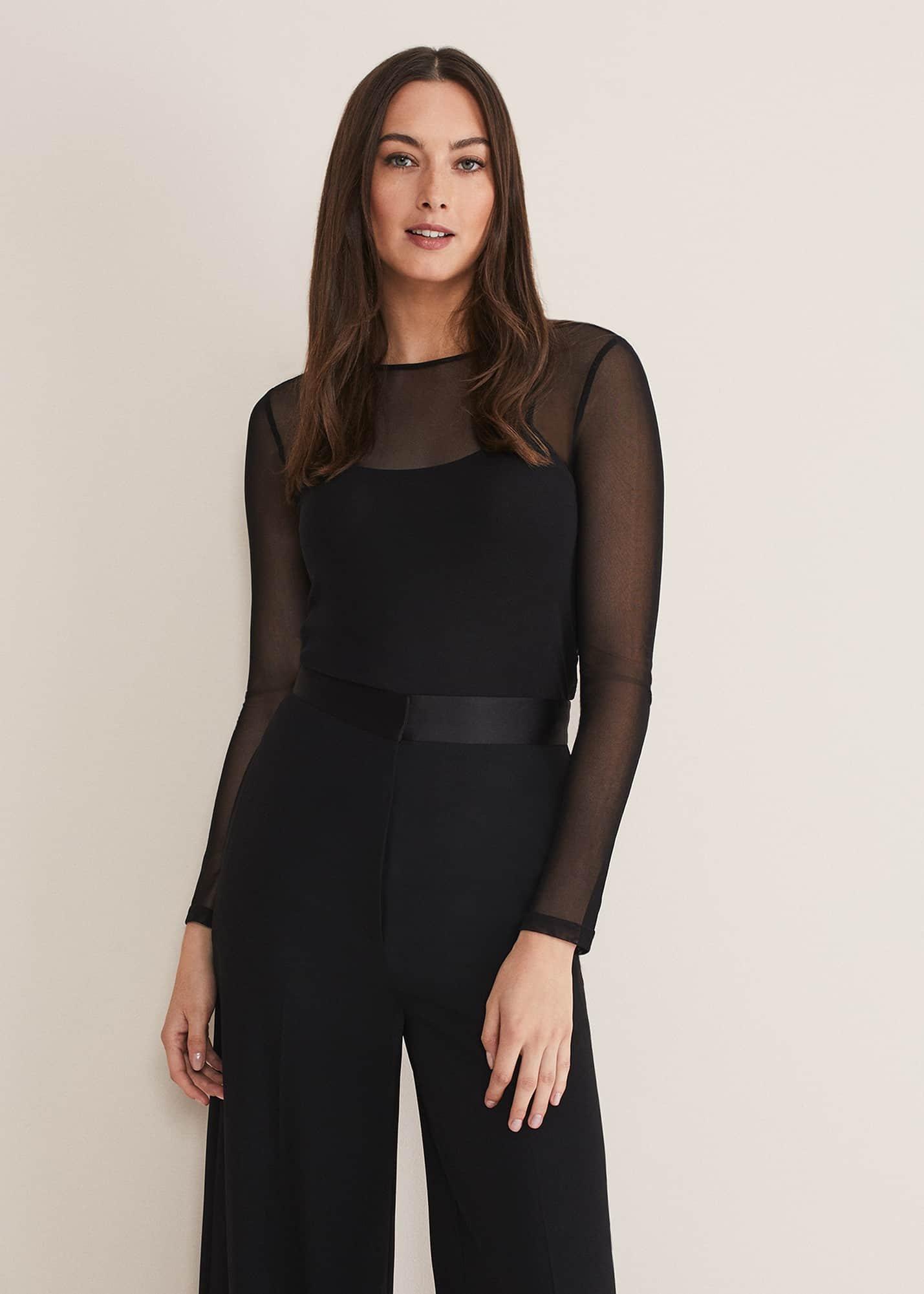 Eleena Mesh Top