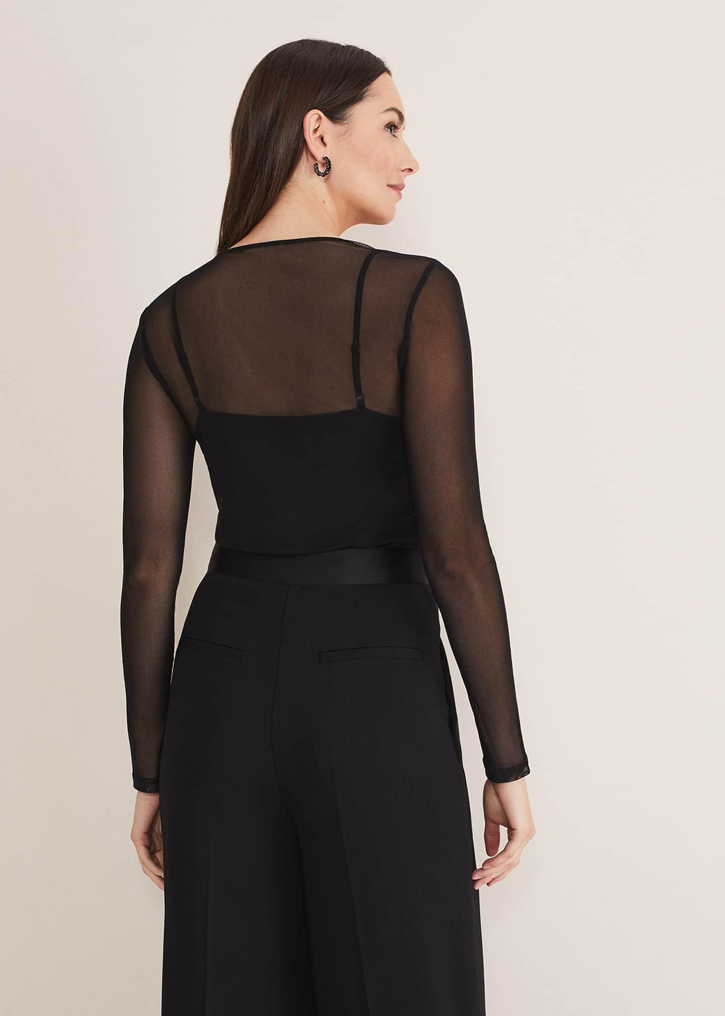Eleena Mesh Top