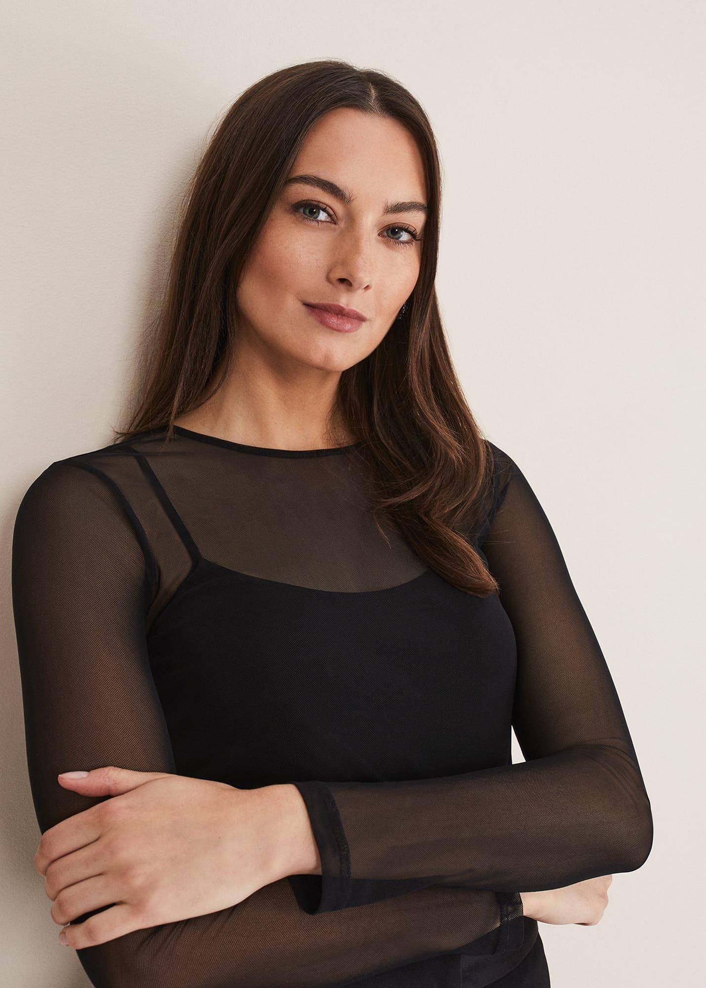 Eleena Mesh Top