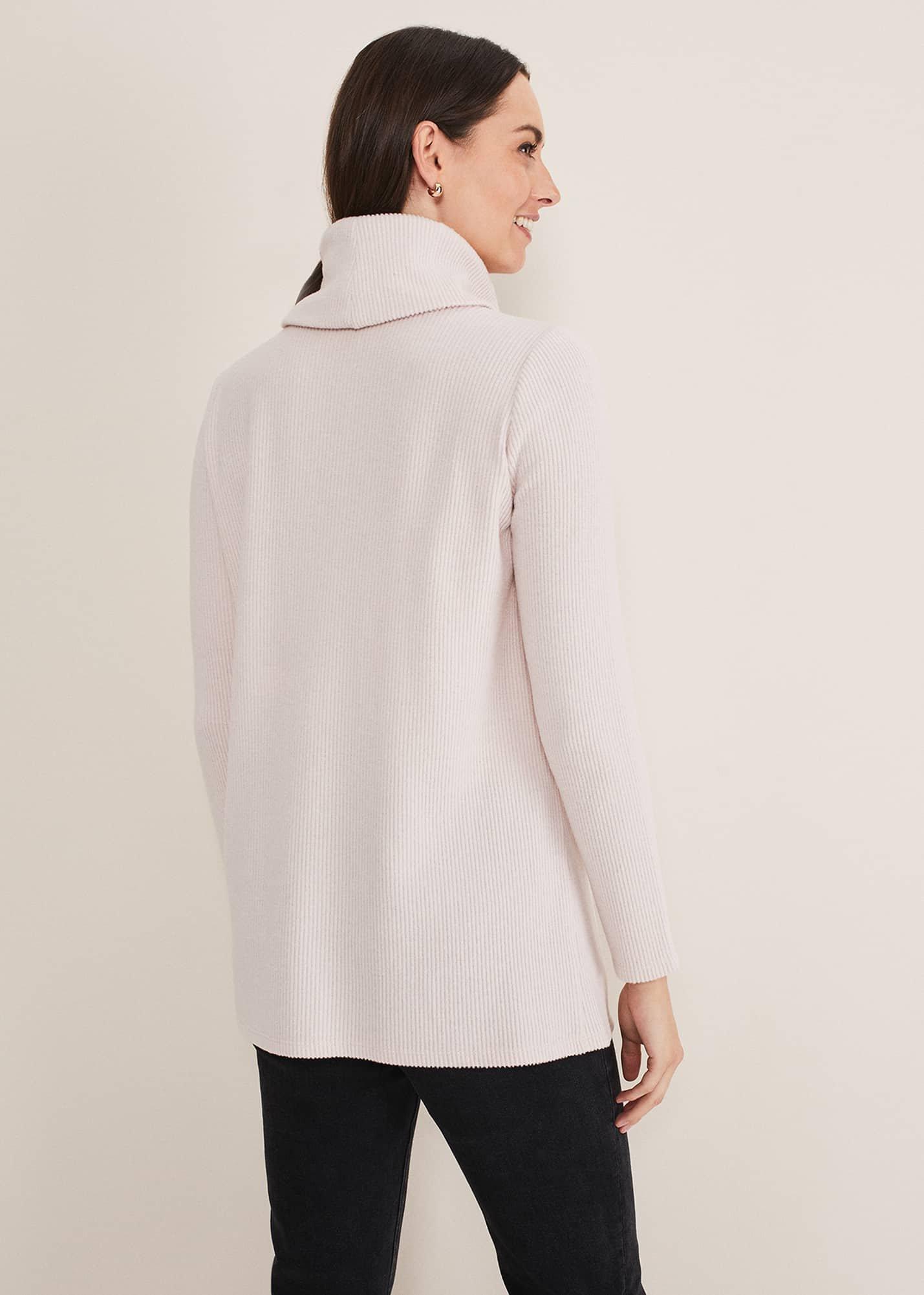 Klara Longline Zip Detail Snuggle Top
