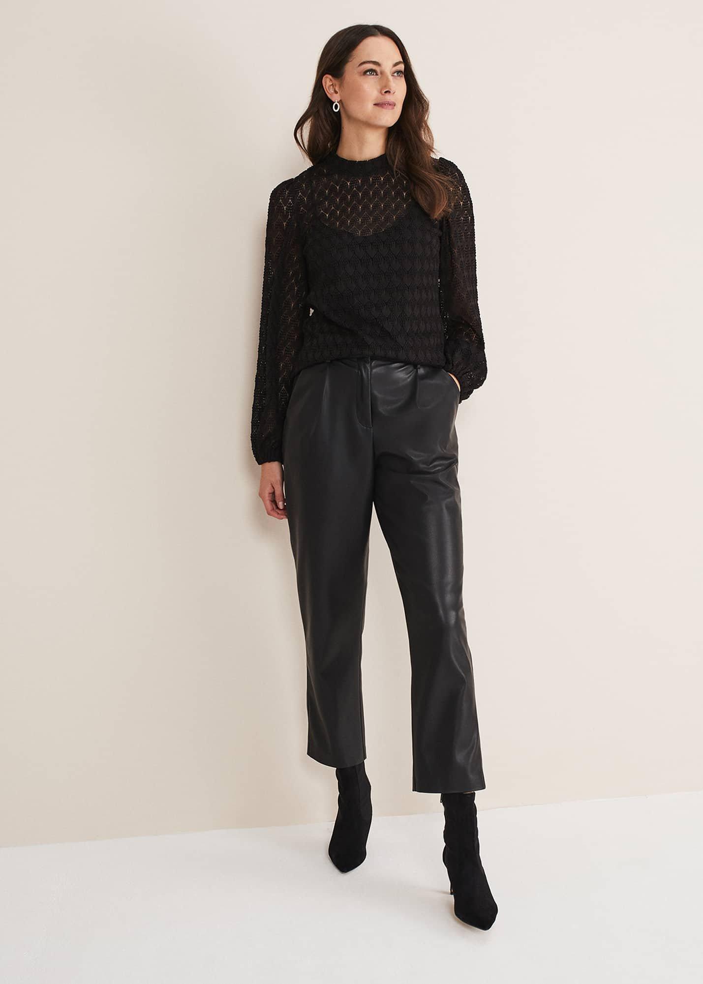 Reina Jersey Lace Top