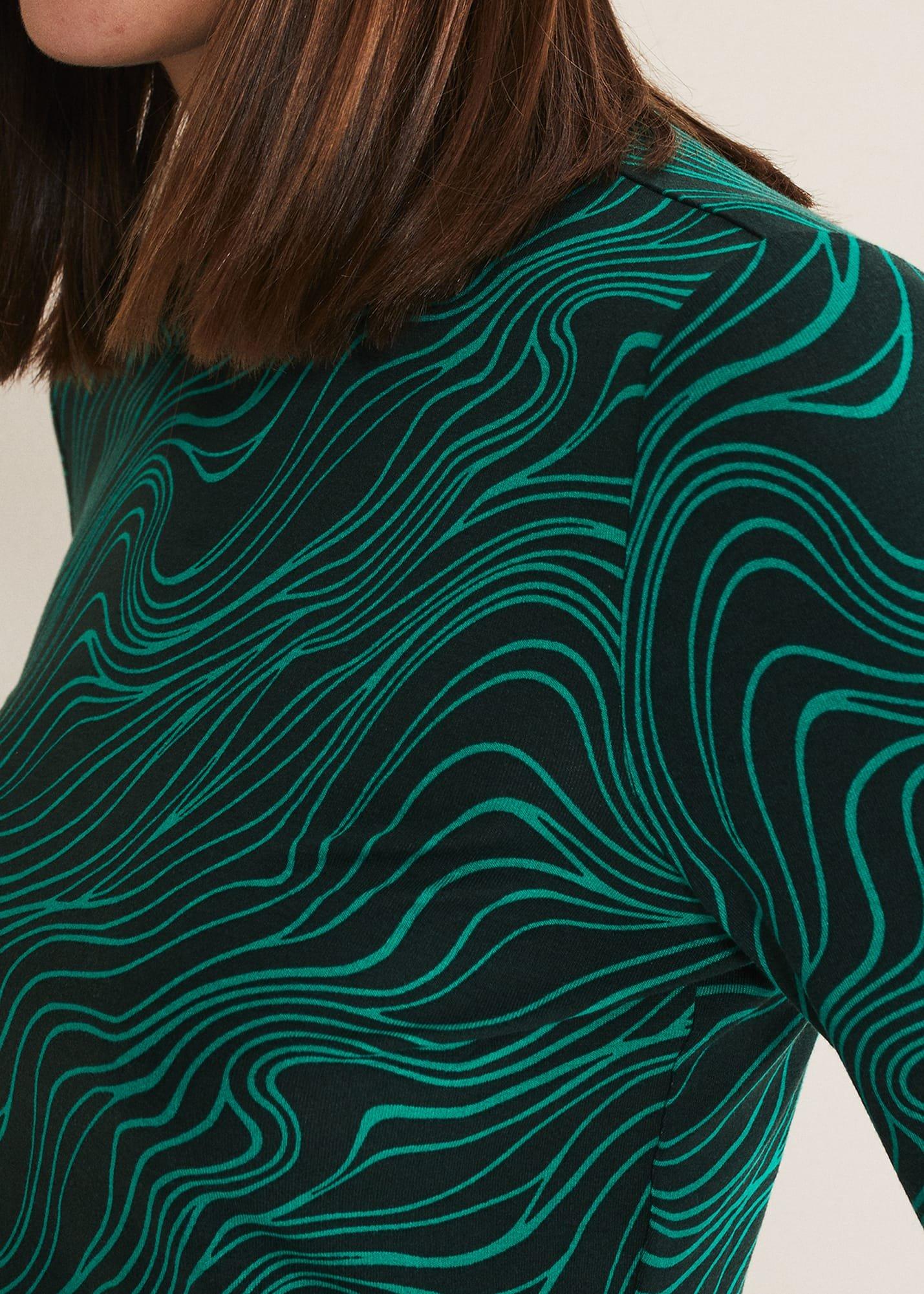 Macey High Neck Top