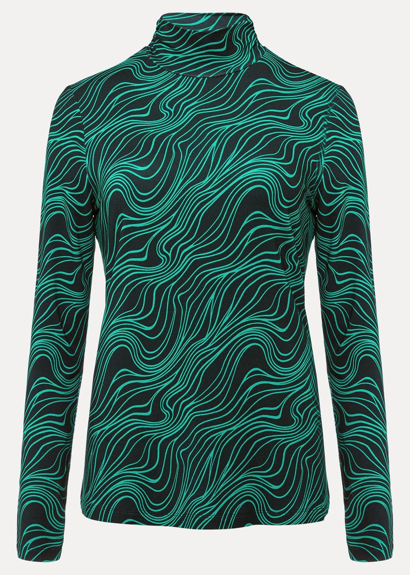 Macey High Neck Top