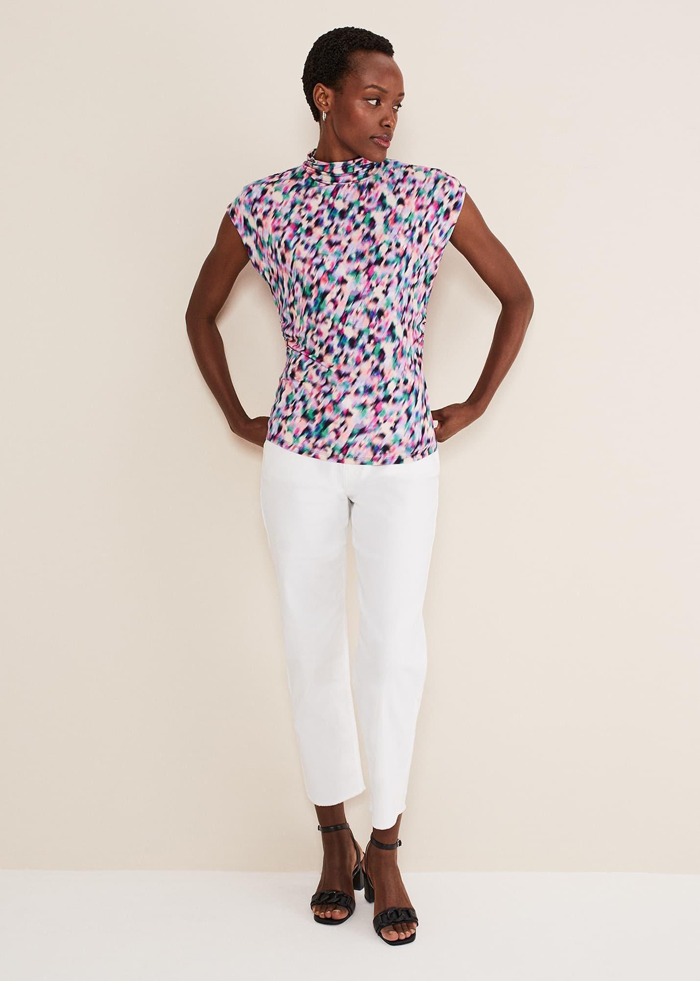Karelena High Neck Top