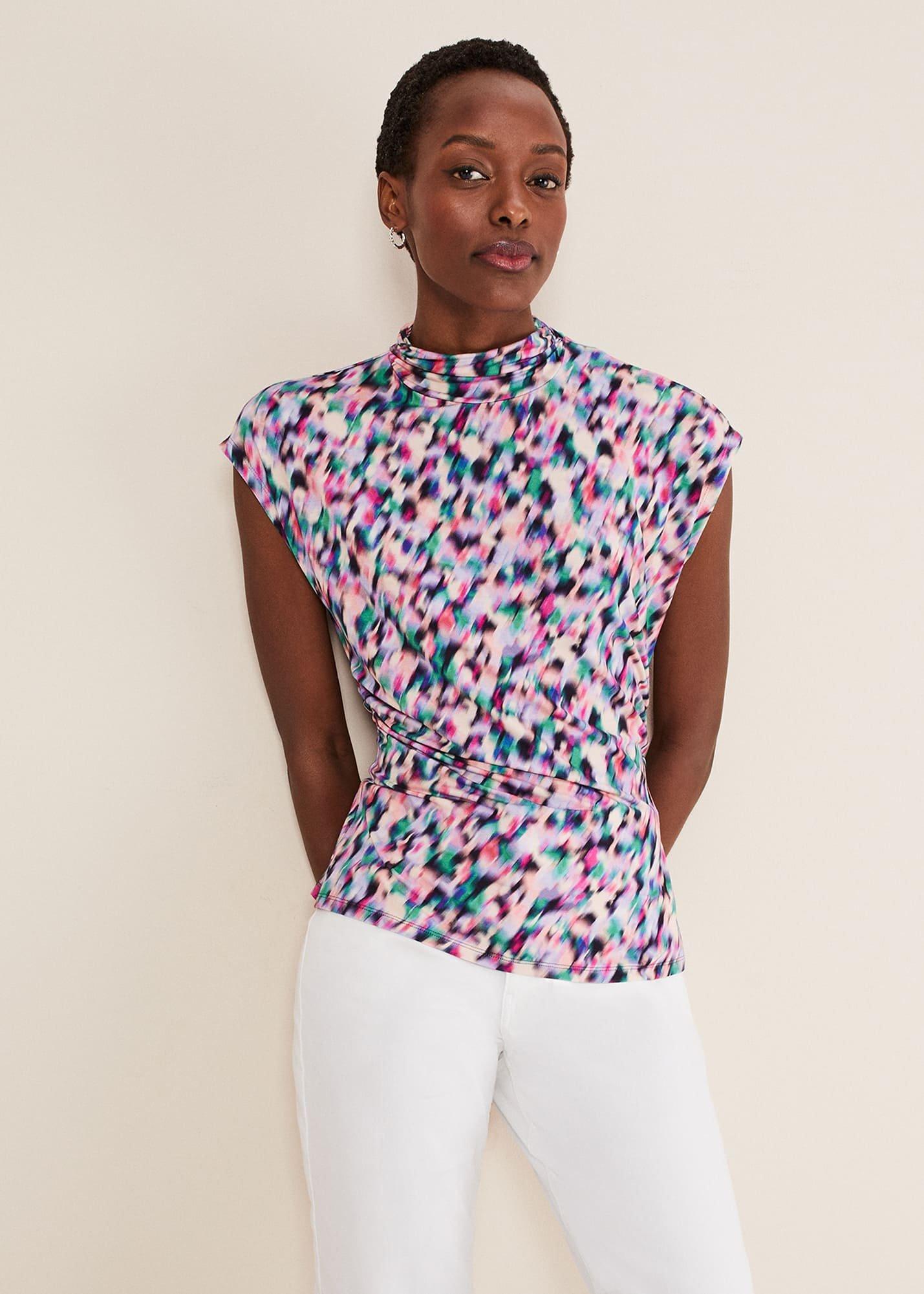 Karelena High Neck Top