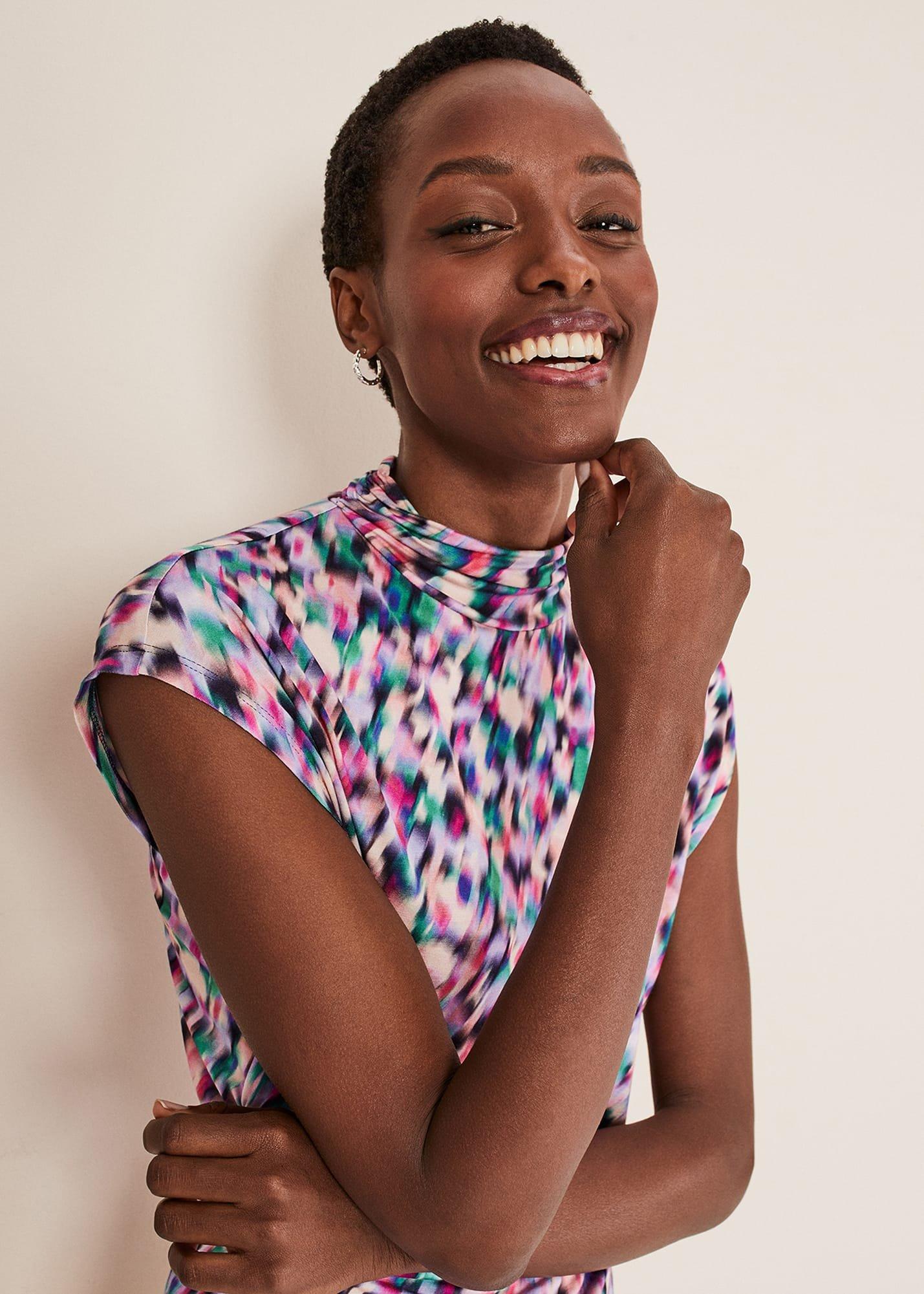 Karelena High Neck Top