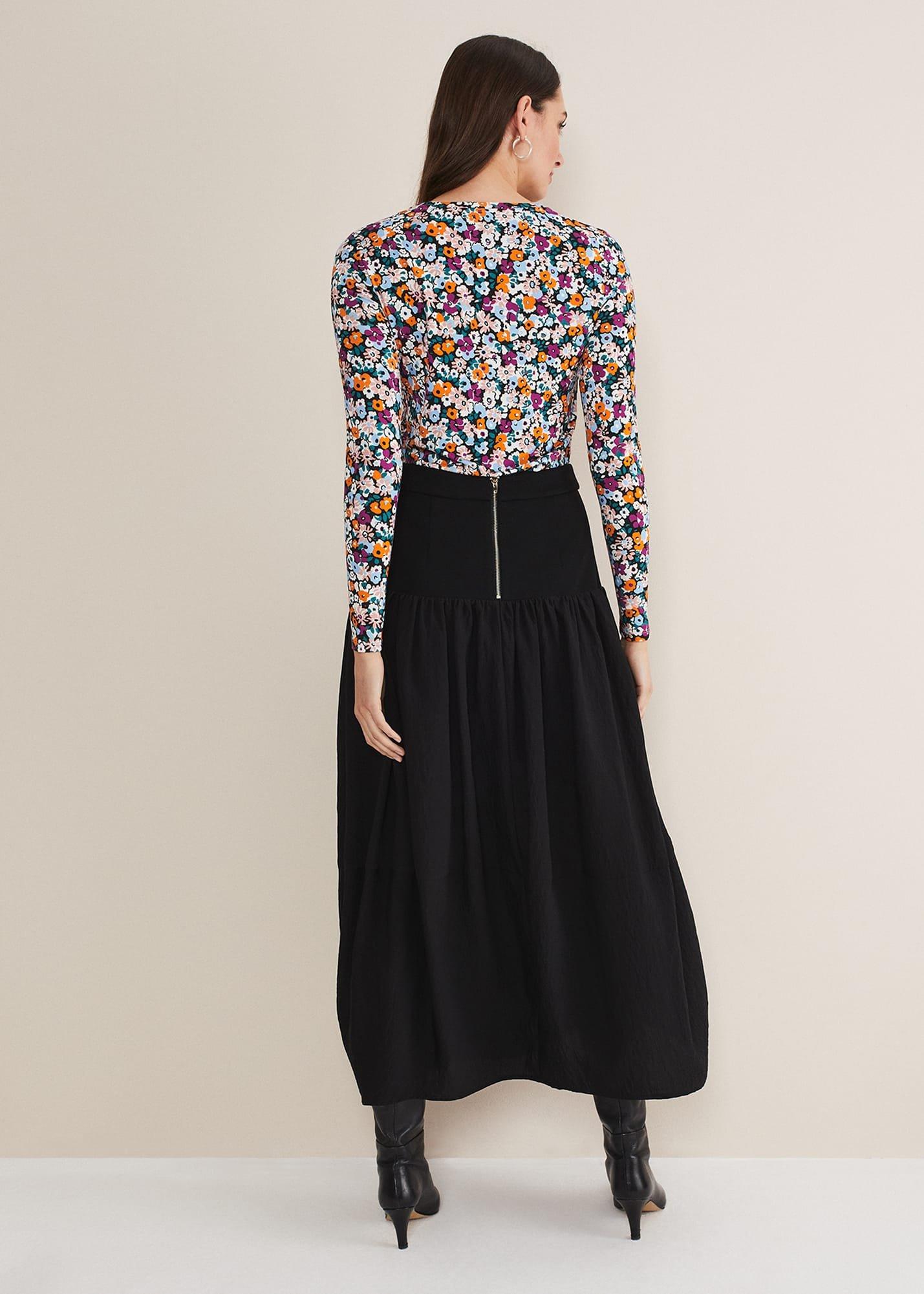 Serena Jersey Ditsy Top