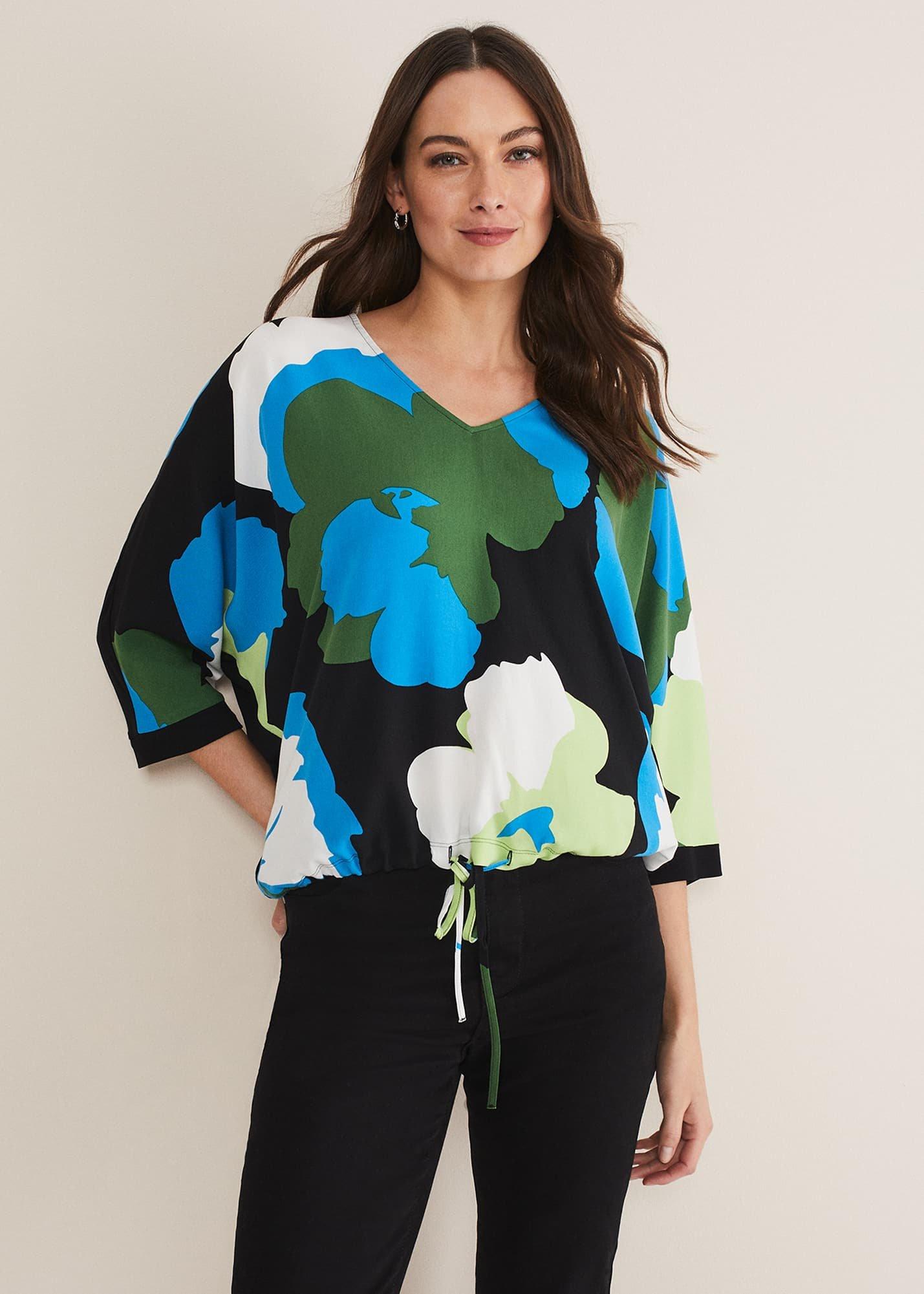 Posey Woven Front Top