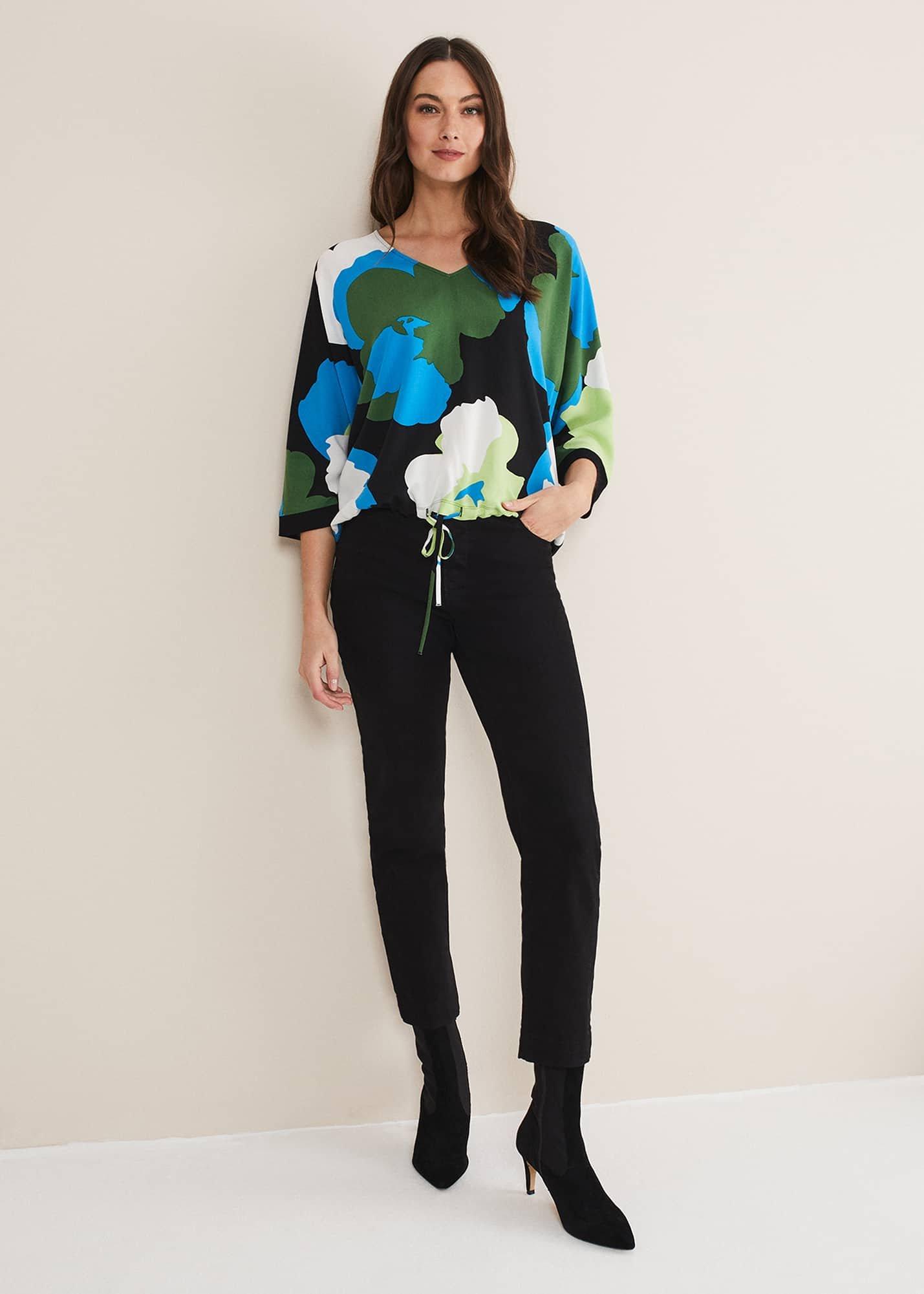 Posey Woven Front Top