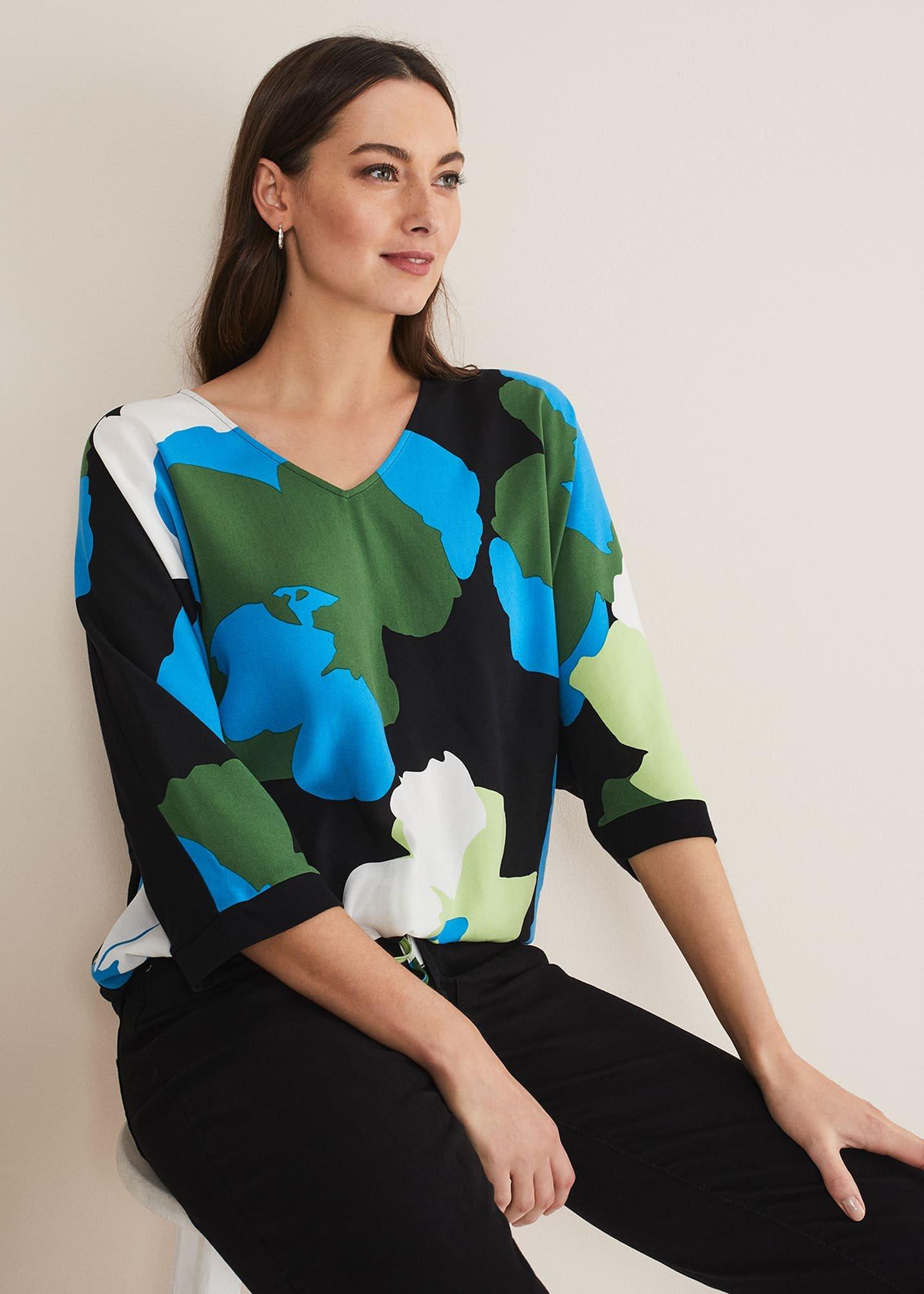 Posey Woven Front Top