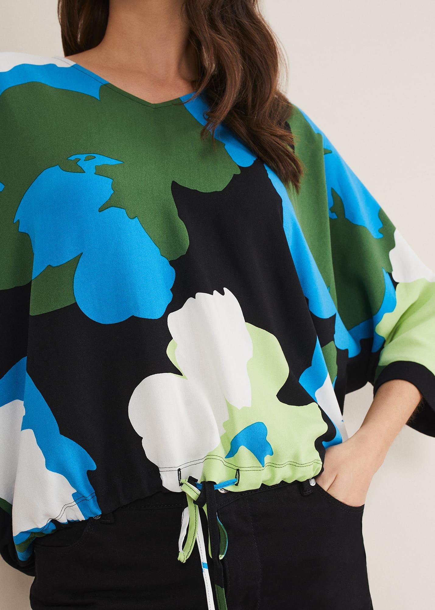 Posey Woven Front Top