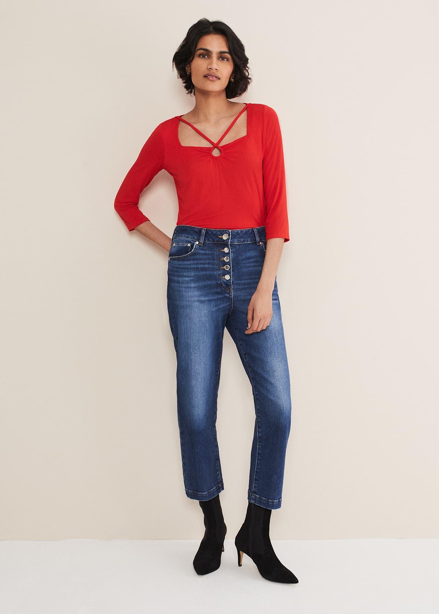 Leyla Cut-Out Top
