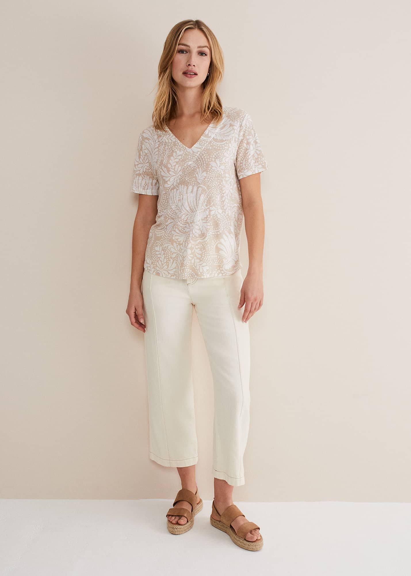 Elspeth V Neck Top