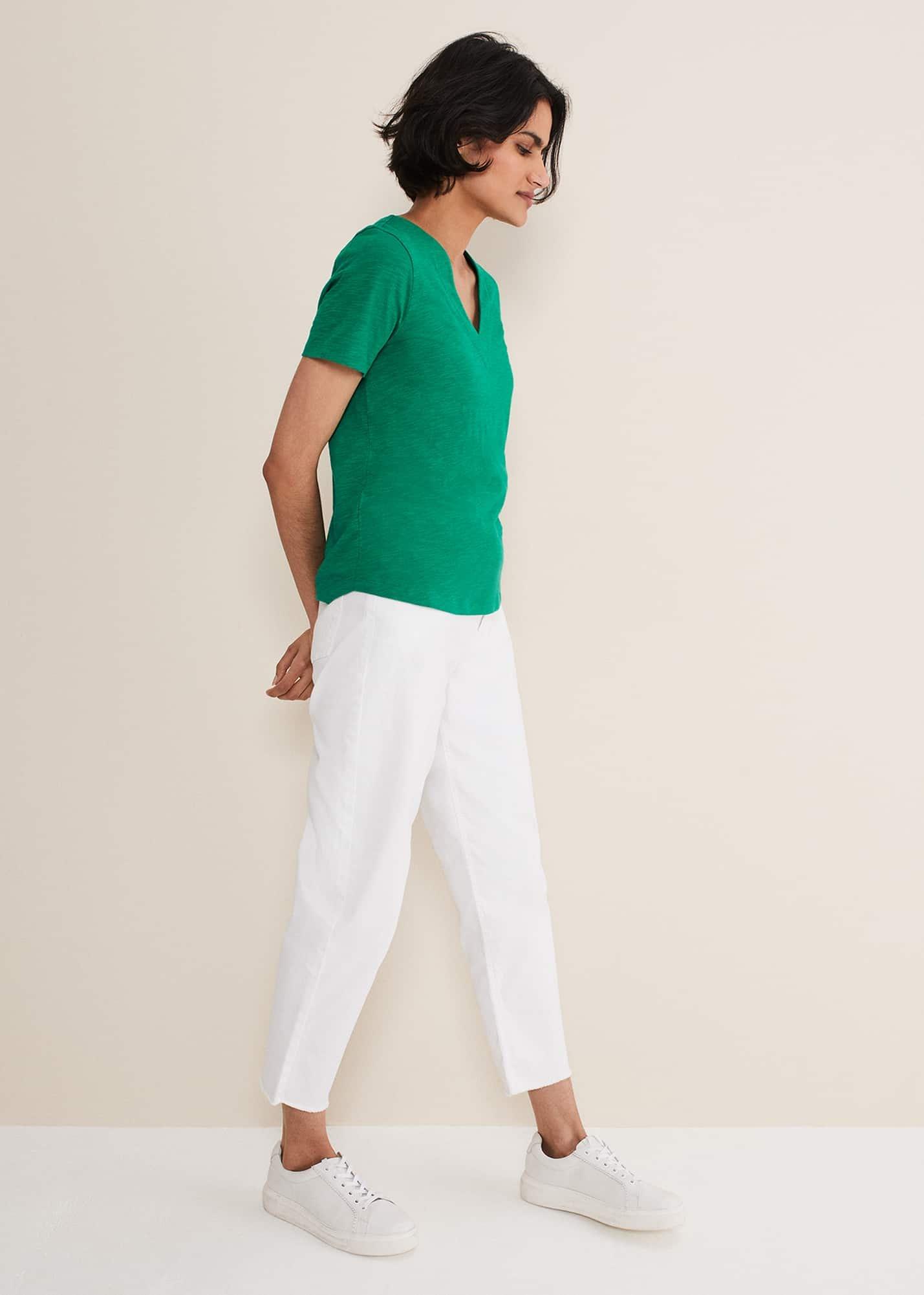 Elspeth V Neck Top