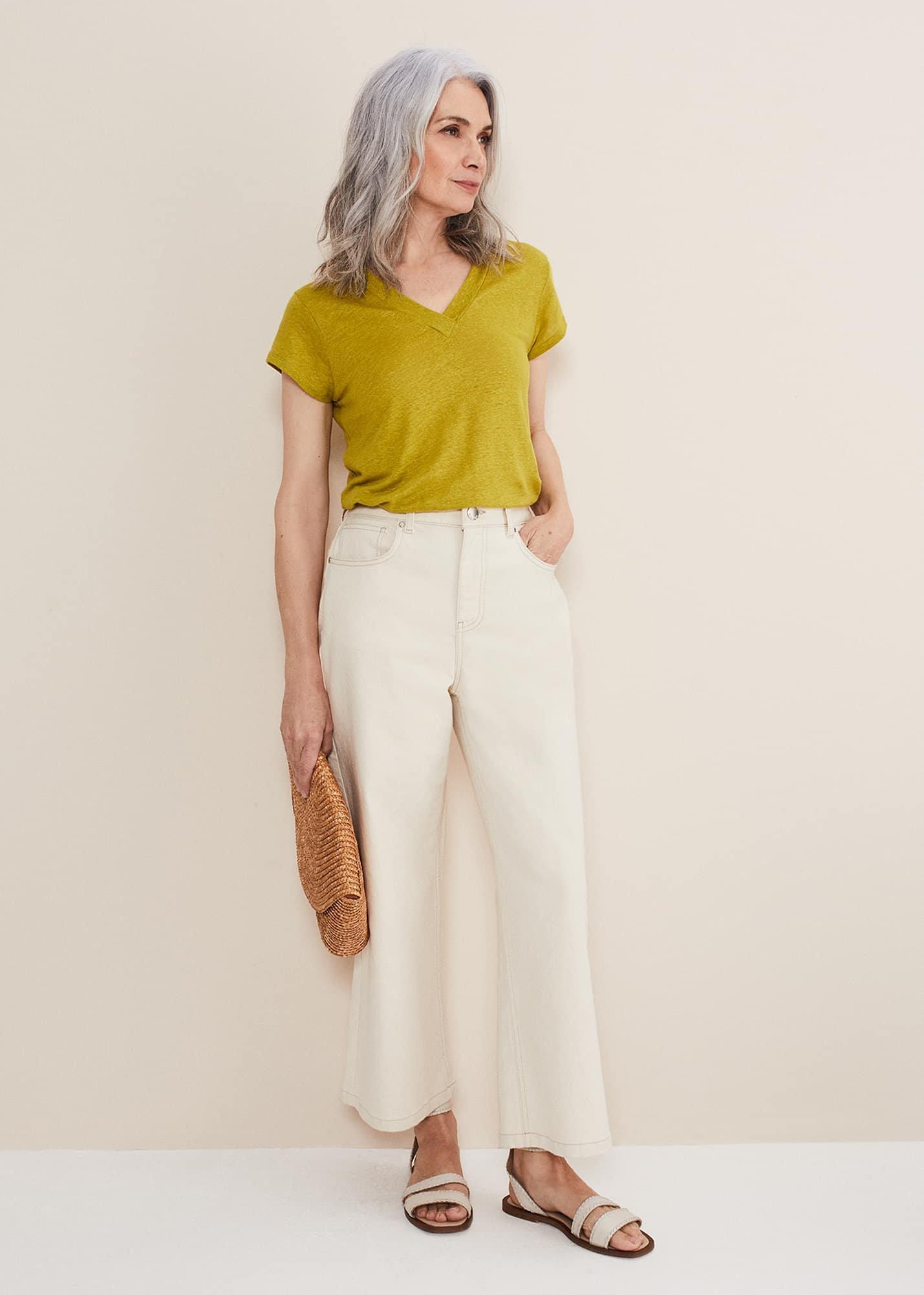 Emera V Neck Top