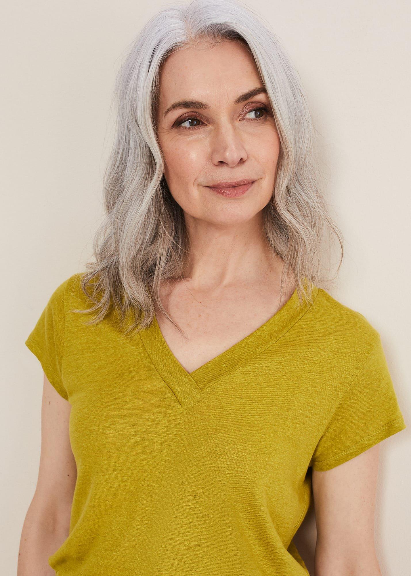 Emera V Neck Top