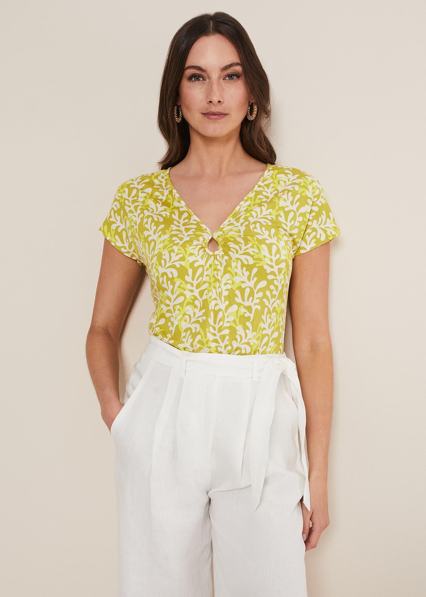 Rena Keyhole Top