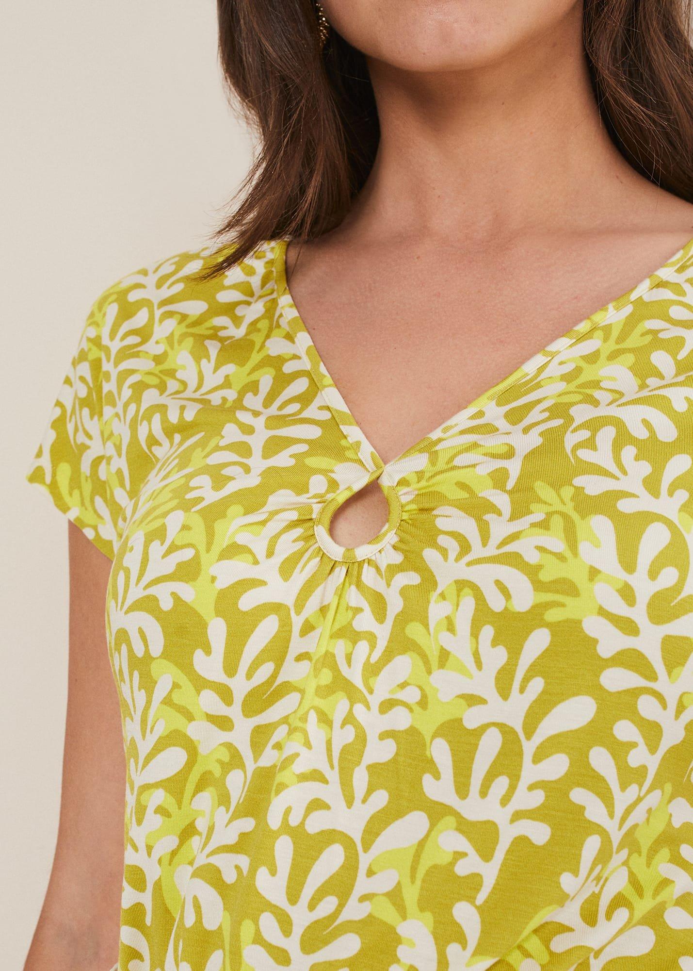 Rena Keyhole Top