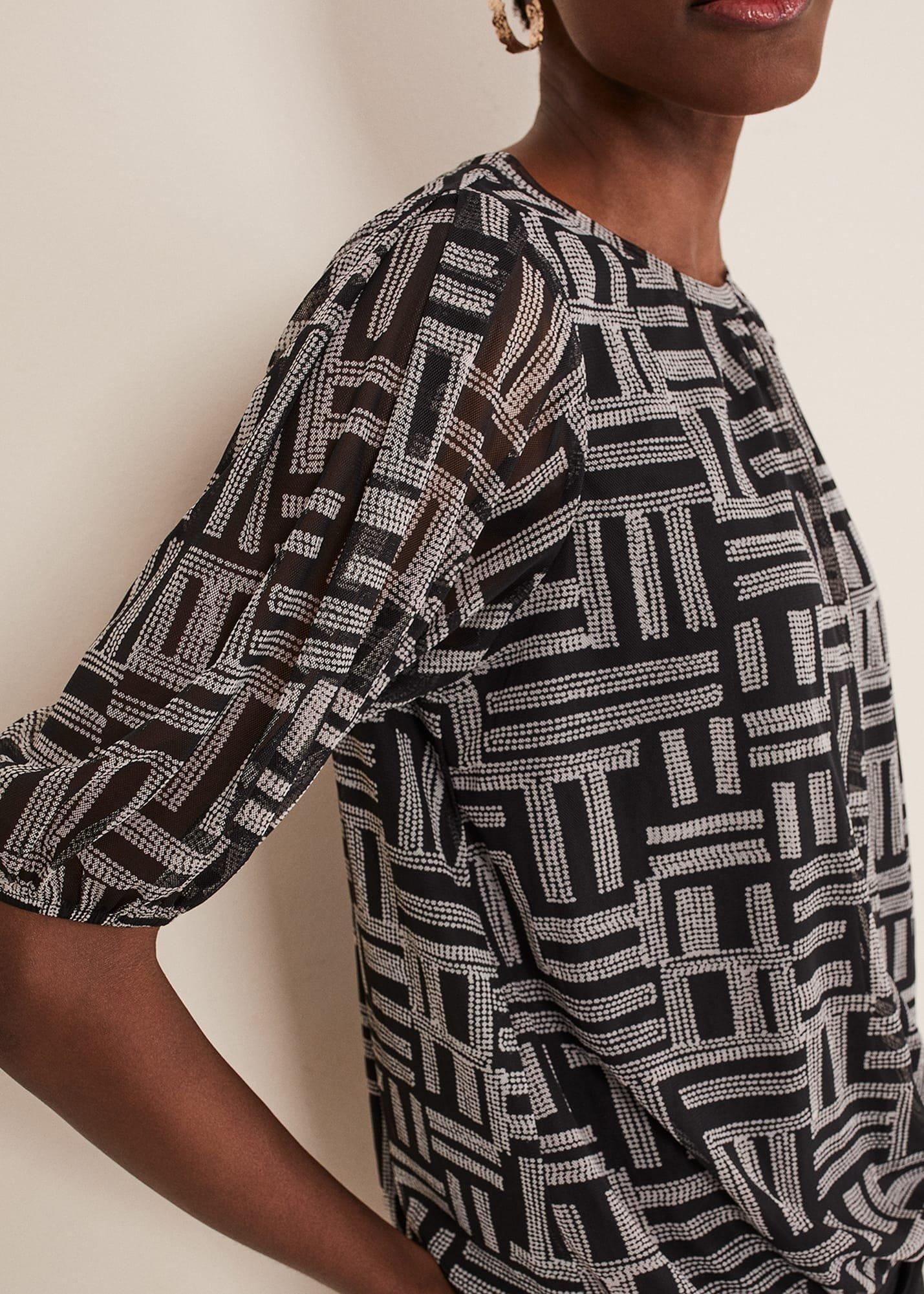 Rea Mesh Top