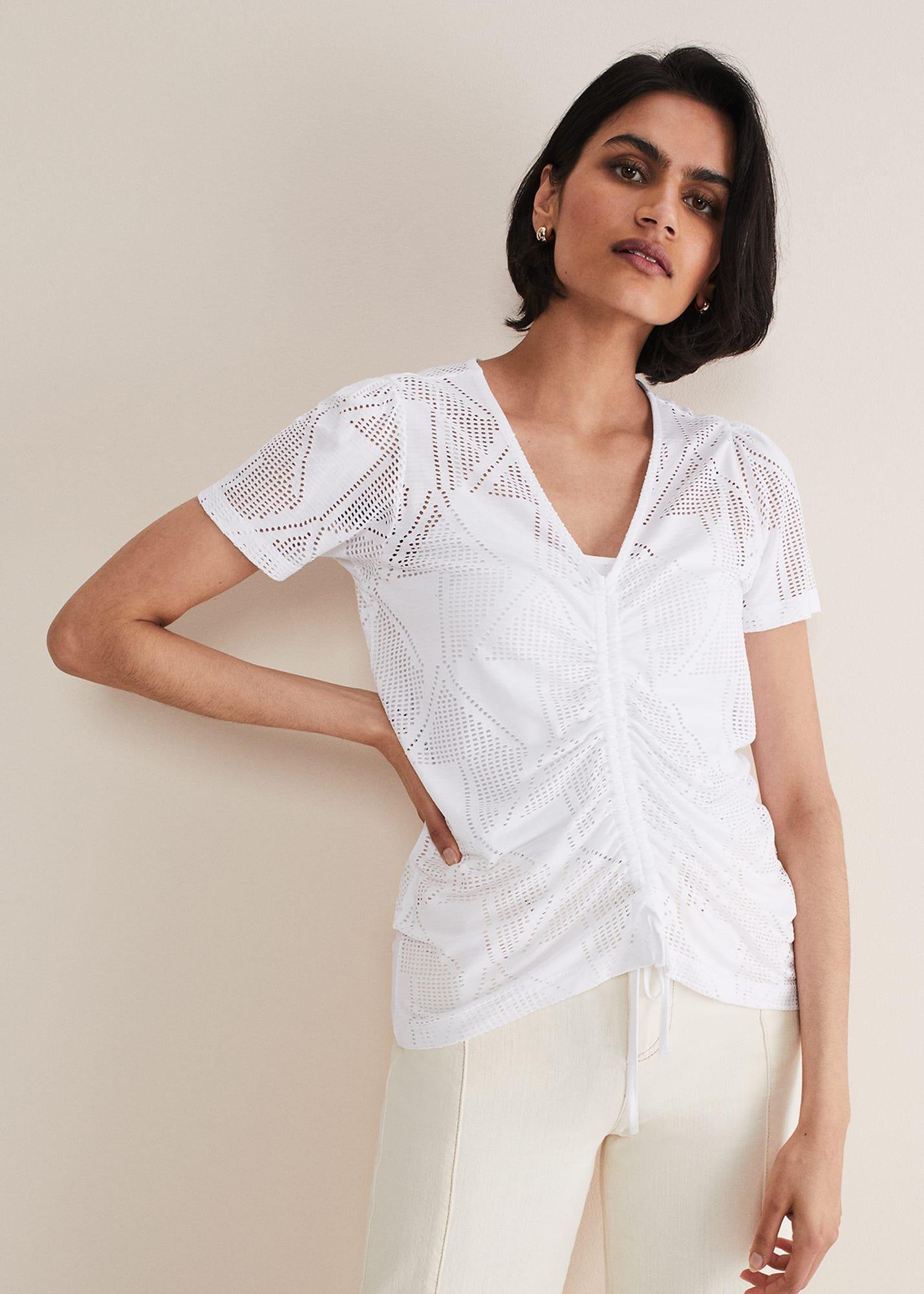 Gemima Ruched Front Top