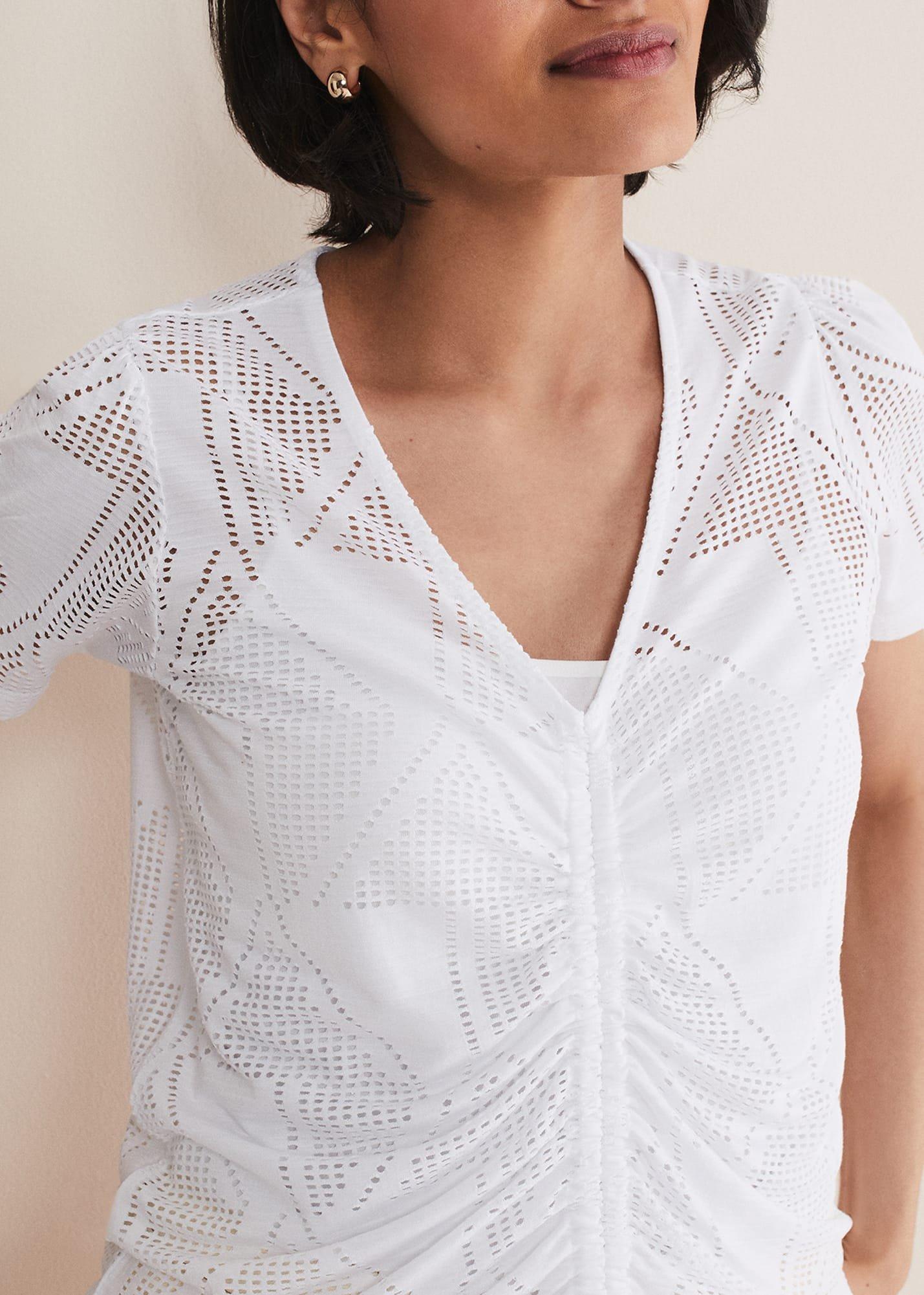 Gemima Ruched Front Top