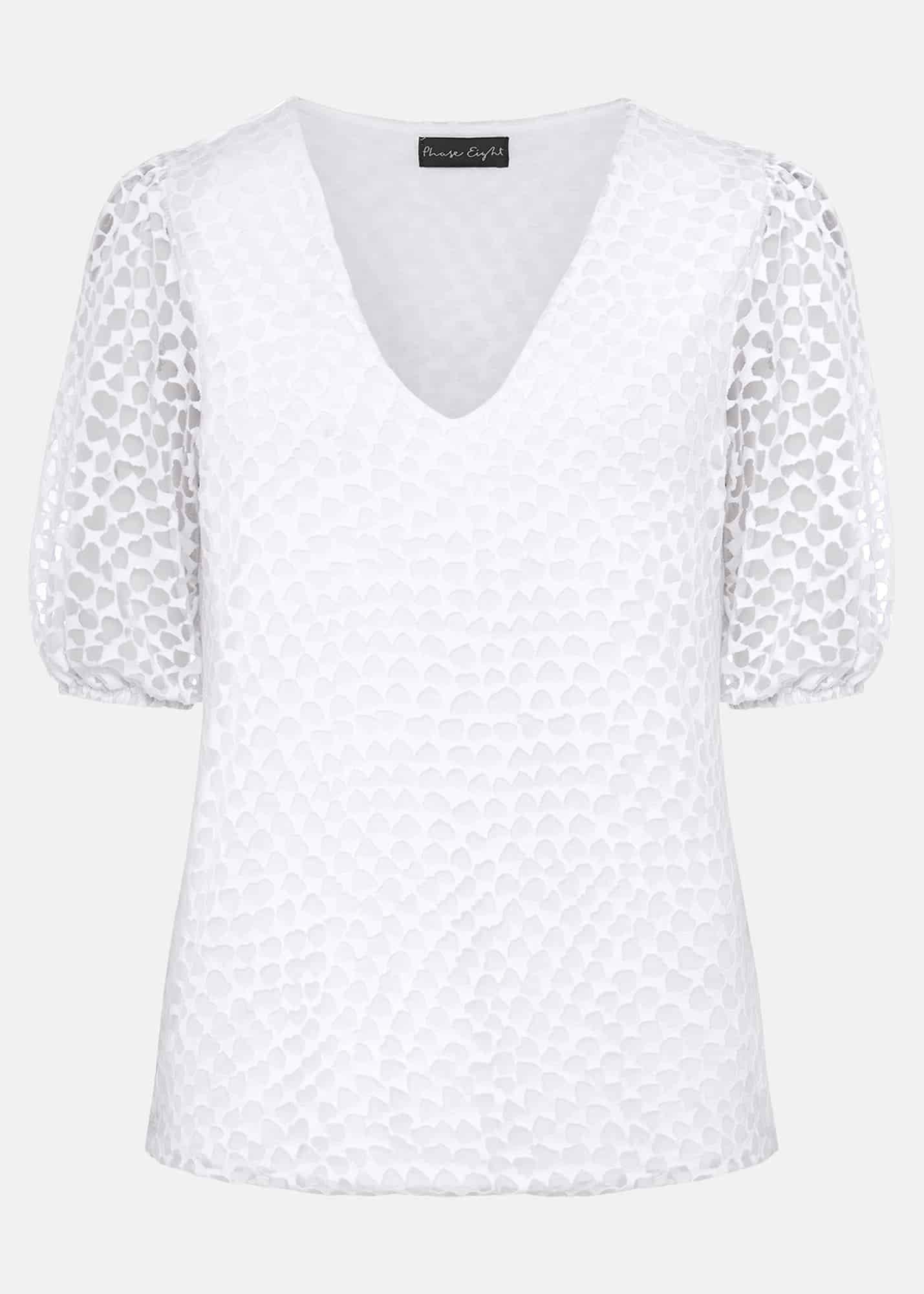 Hally Heart Burnout Top