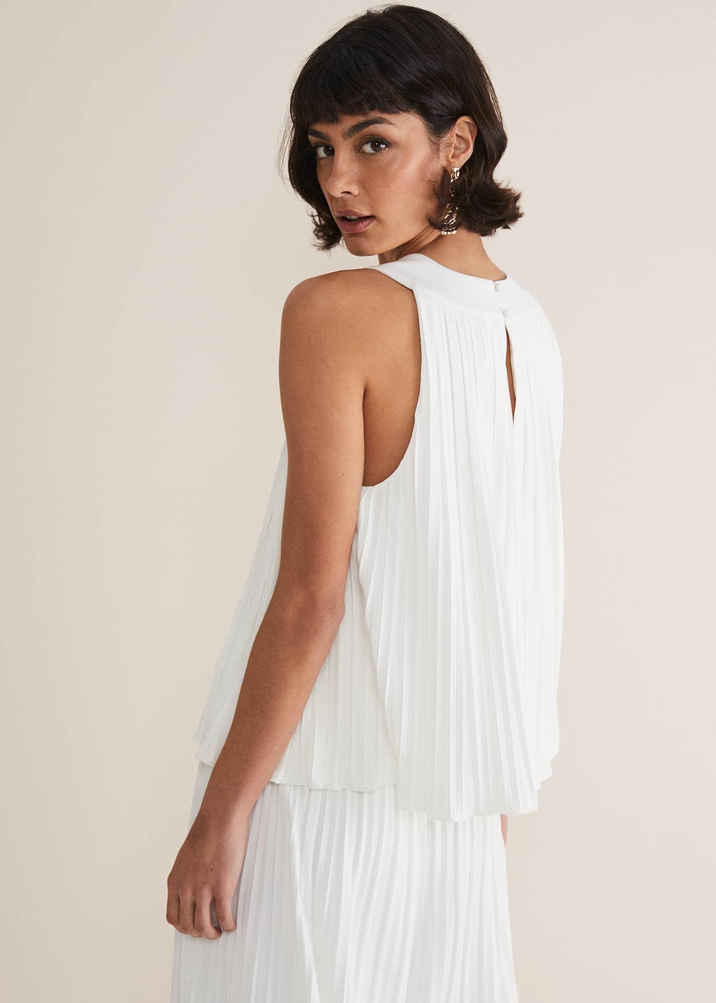 Winona Pleated Top