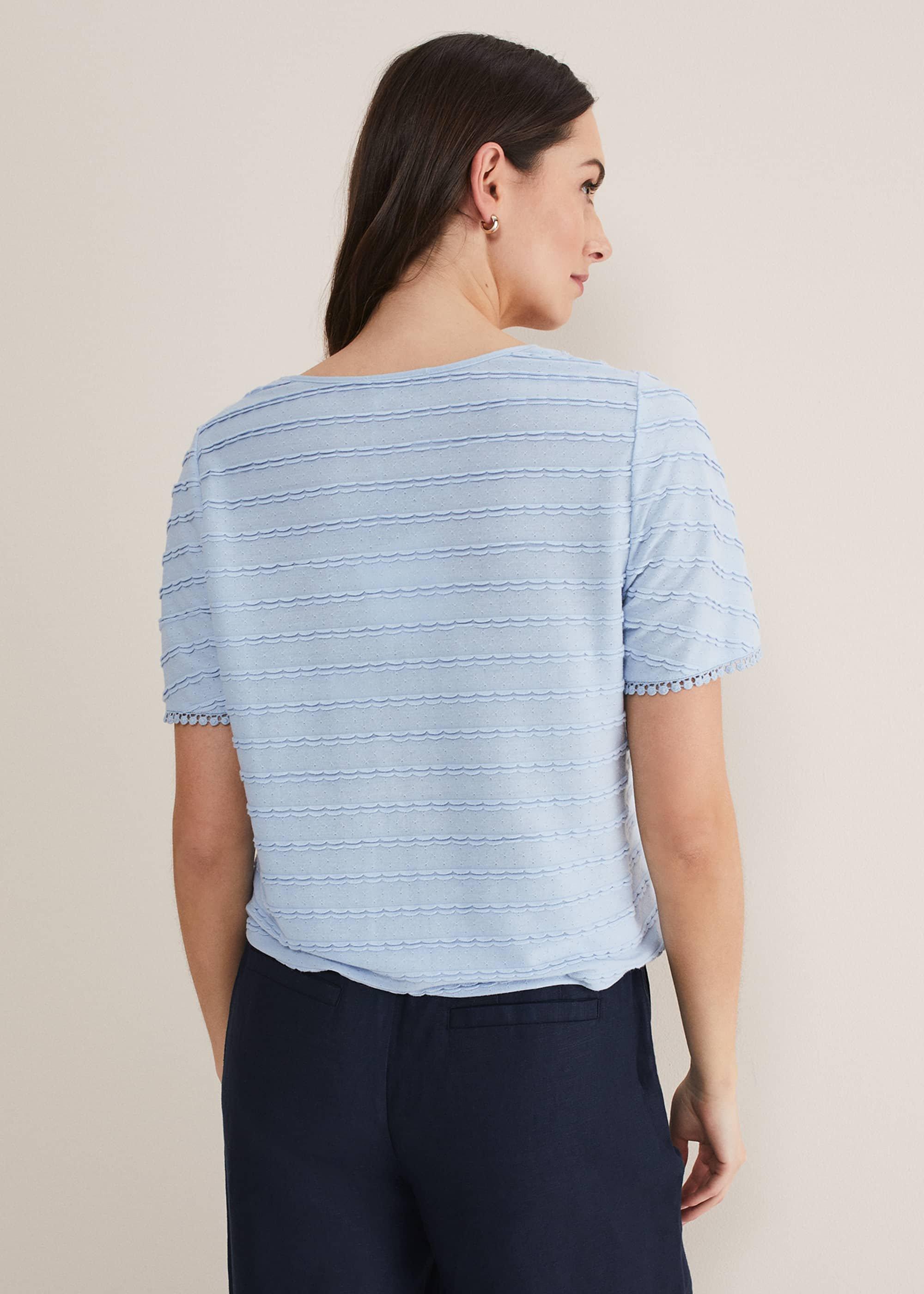 Selma Textured Top