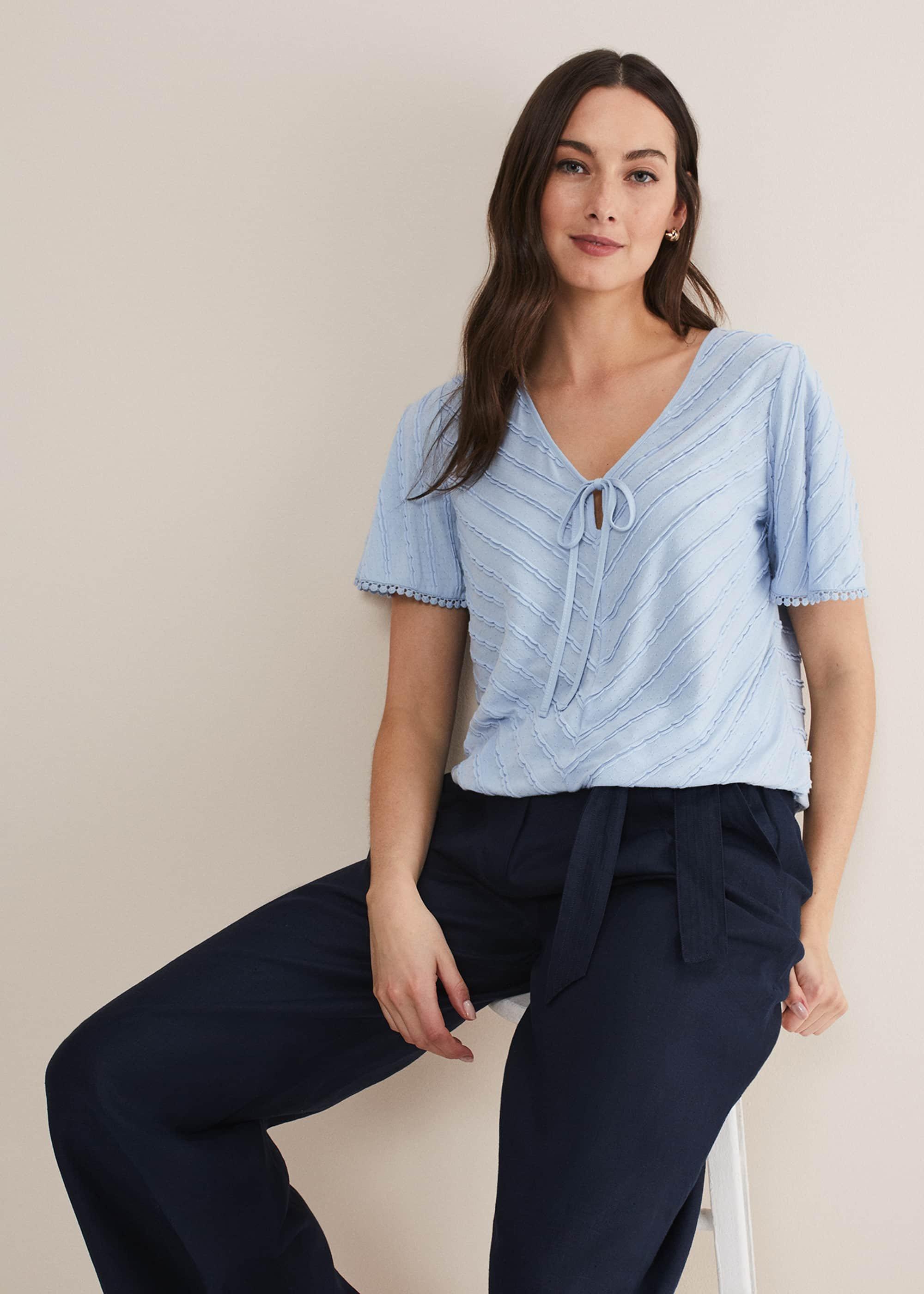 Selma Textured Top