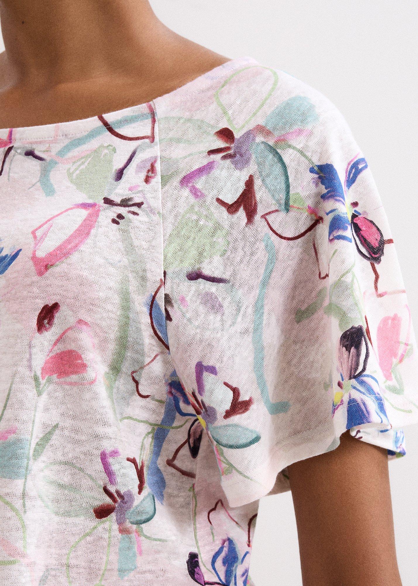 ${product-id}-Joanna Squiggle Linen Top-Multi-Coloured-${view-type}
