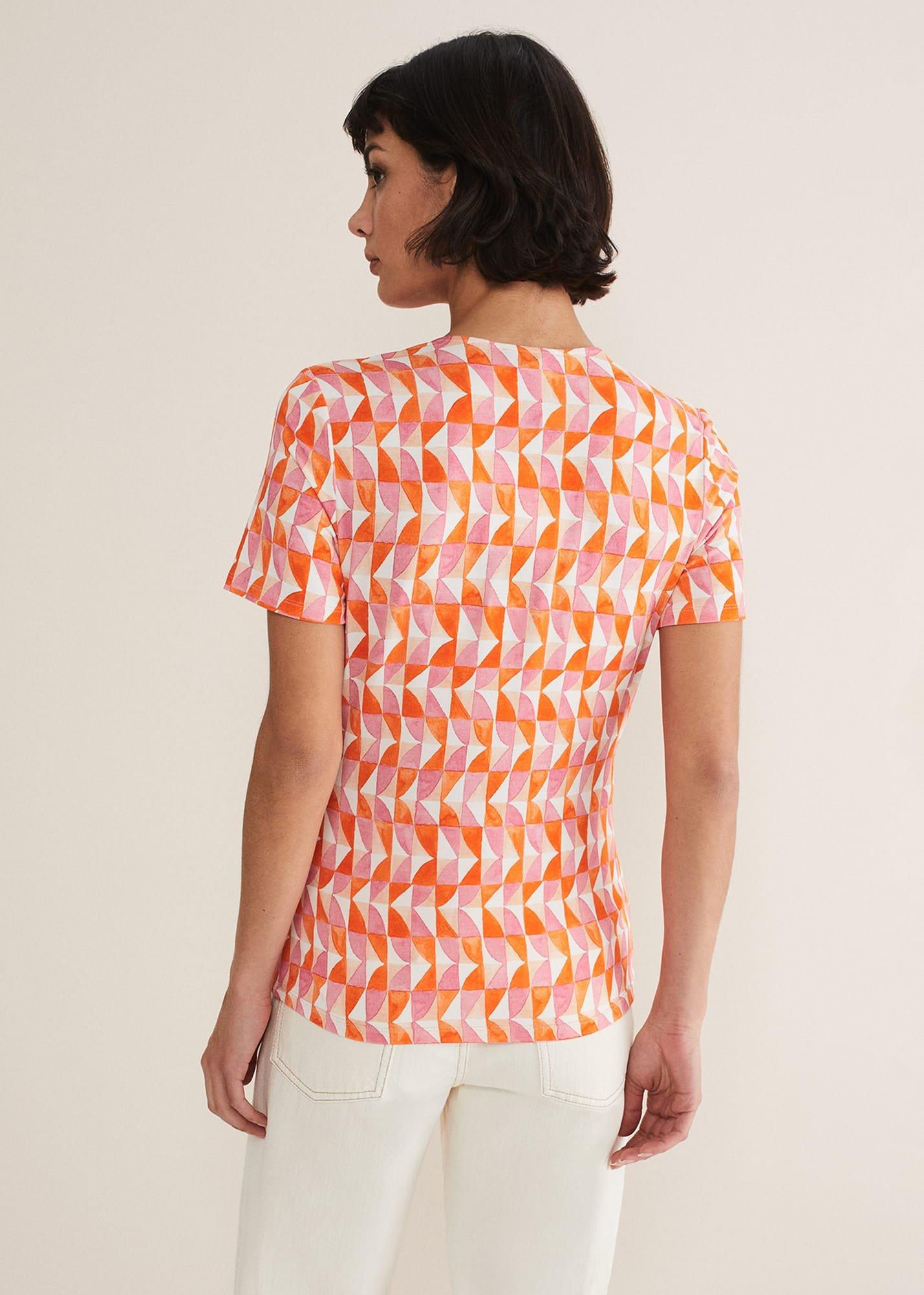 Loicia Geo Wrap Top