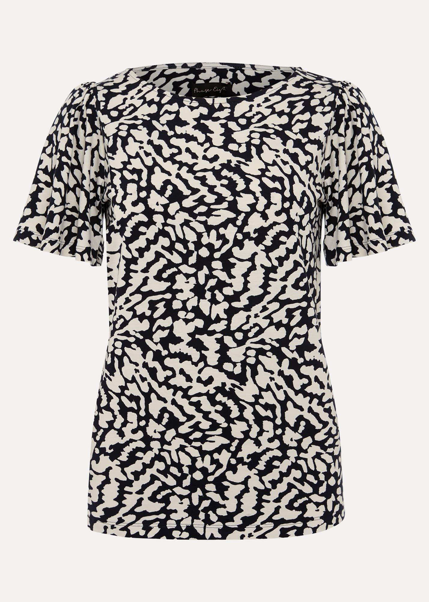 Nayana Jersey Abstract Top