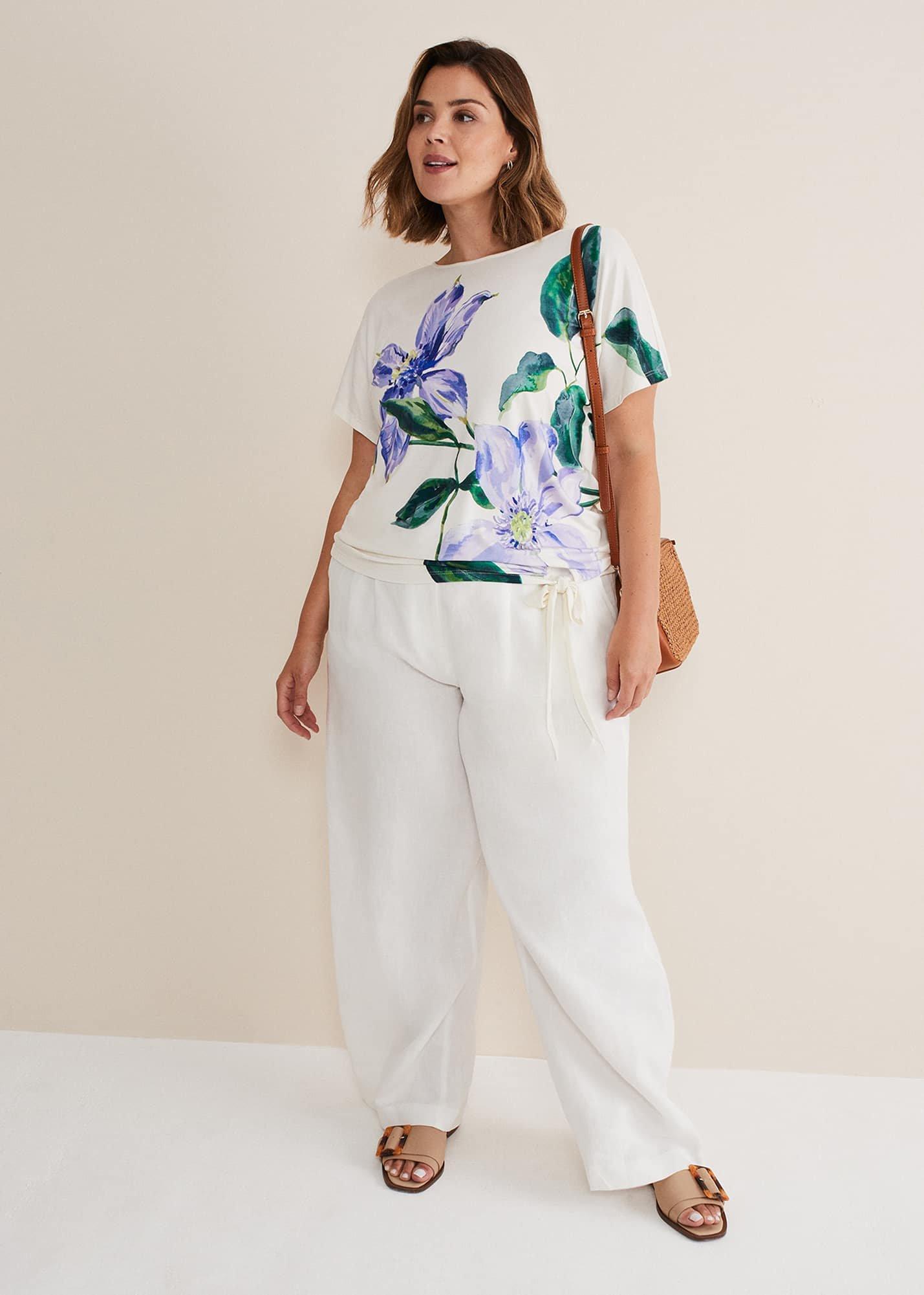 Fiorella Tie Front Top