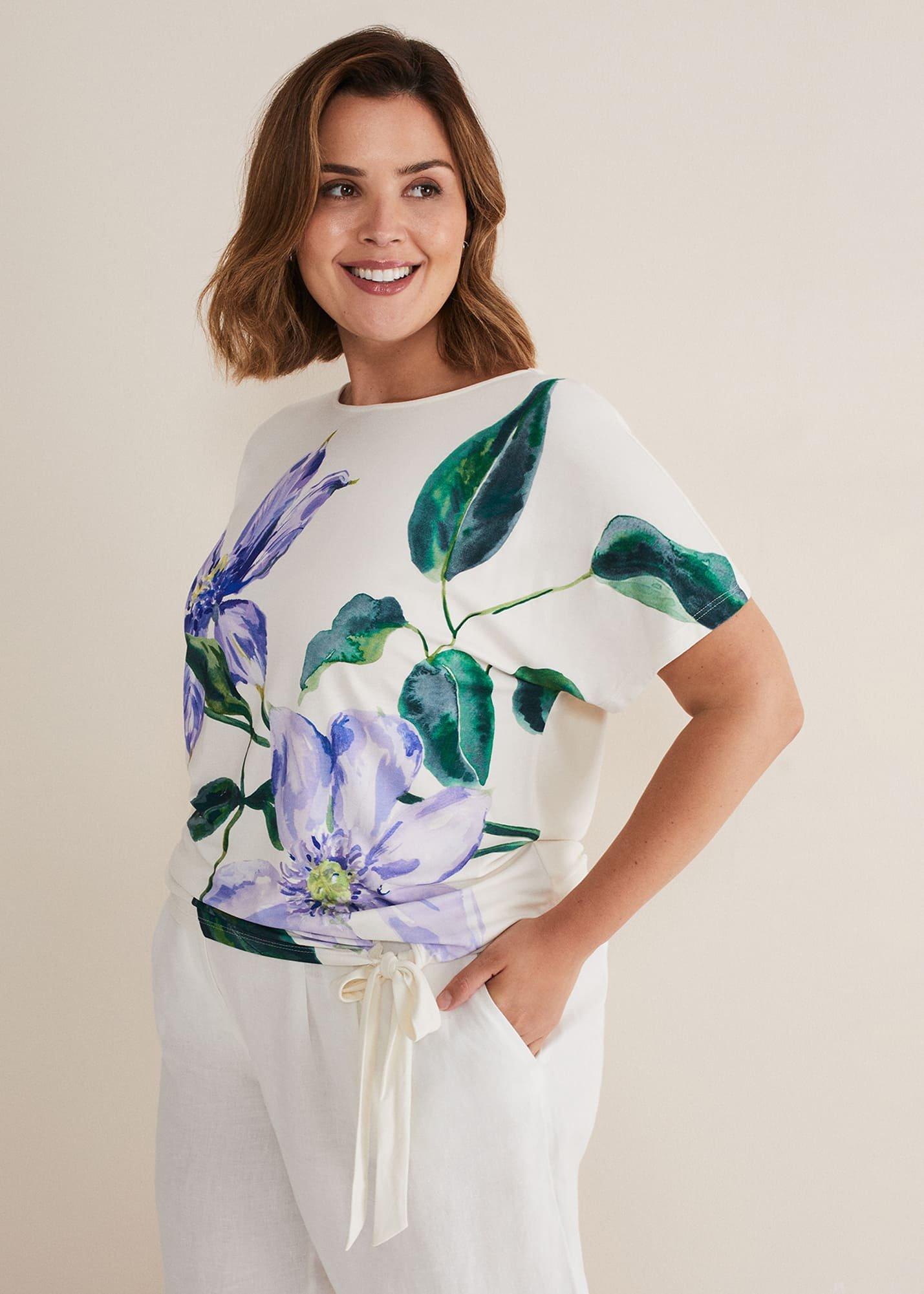 Fiorella Tie Front Top