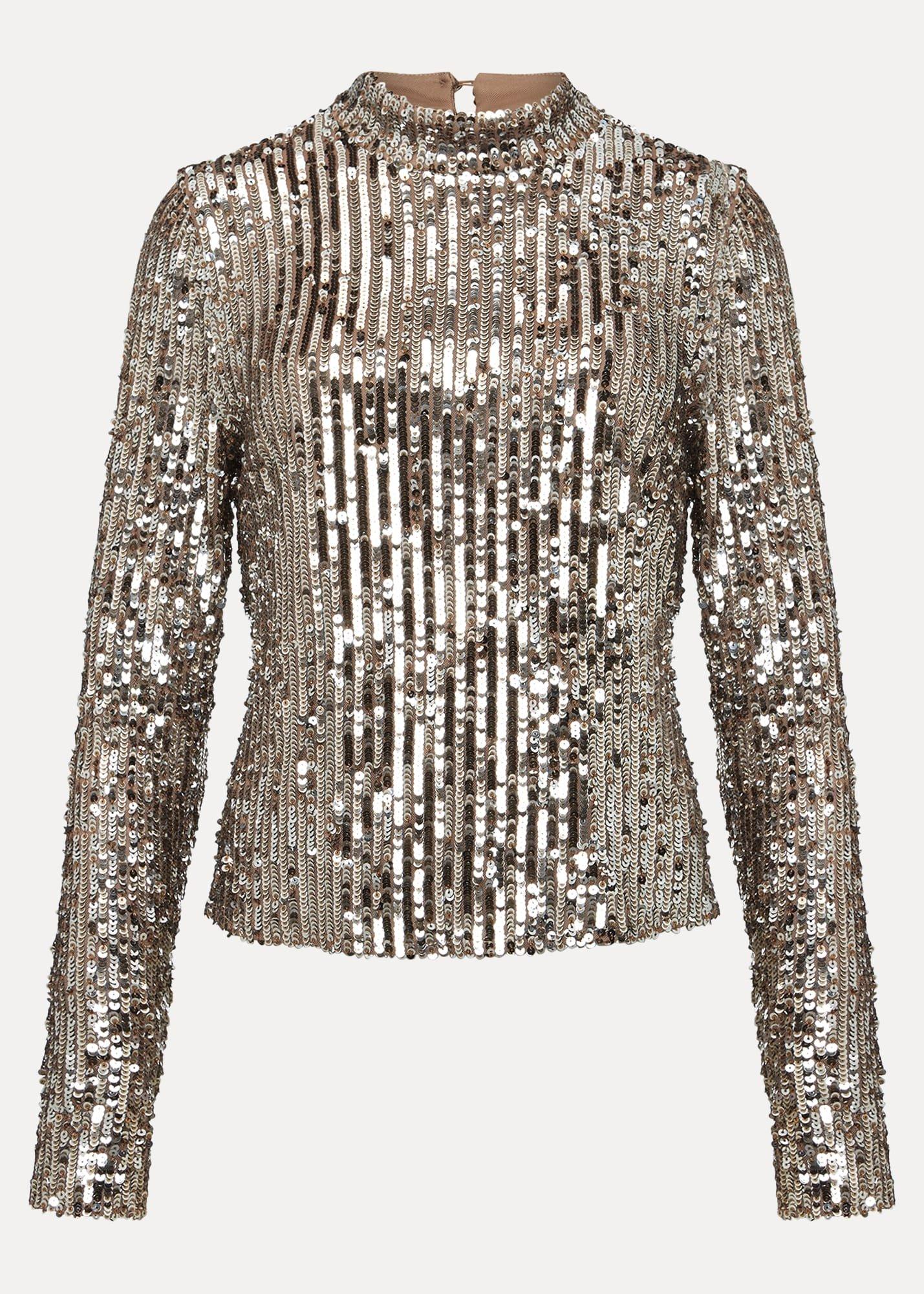 Zaylee Sequin Top
