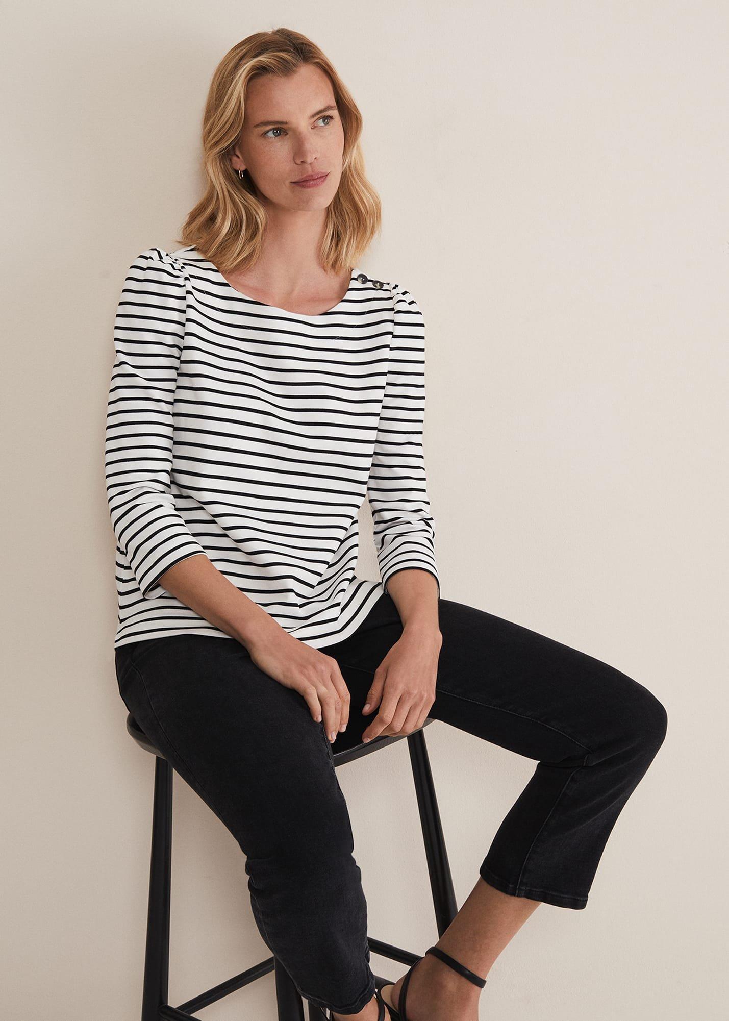 Orabella Striped Top