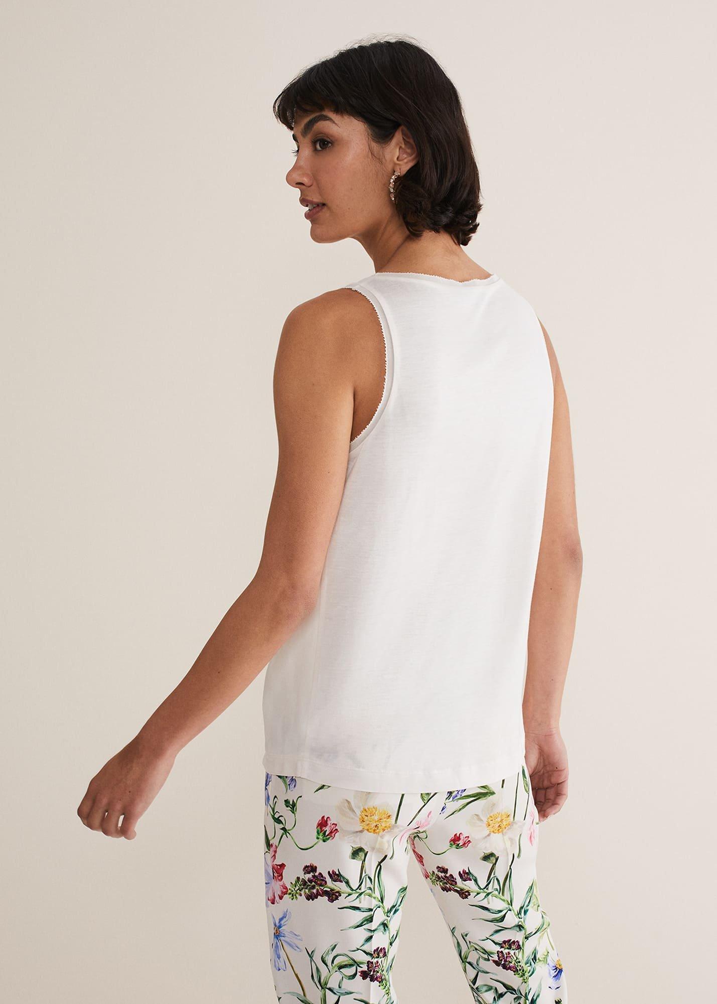 Bellamy Satin Sleeveless Top