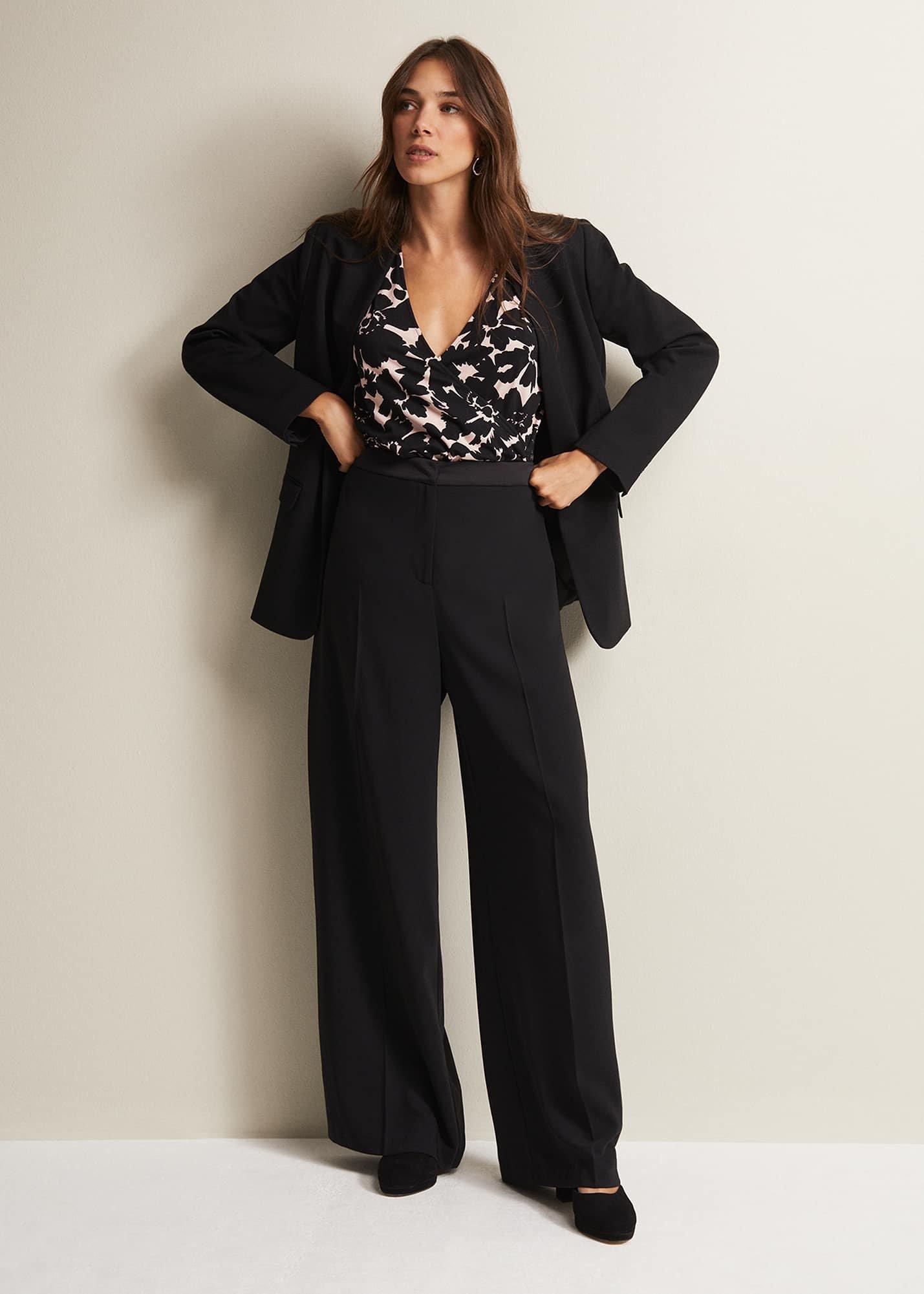 Raelora Floral Wrap Top