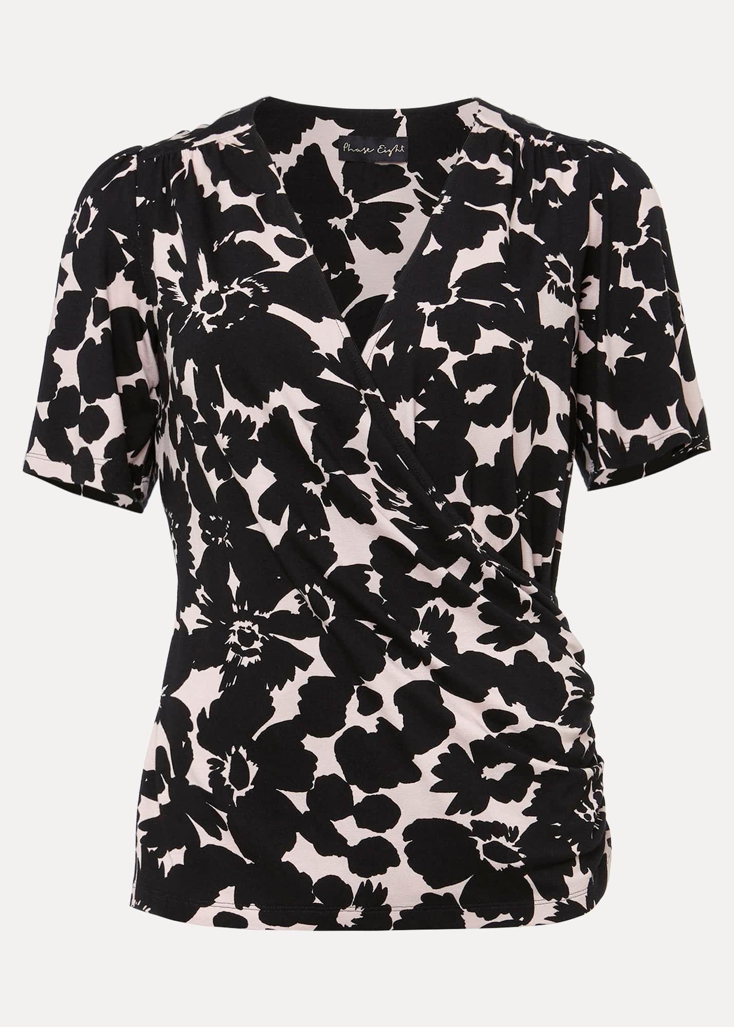 Raelora Floral Wrap Top