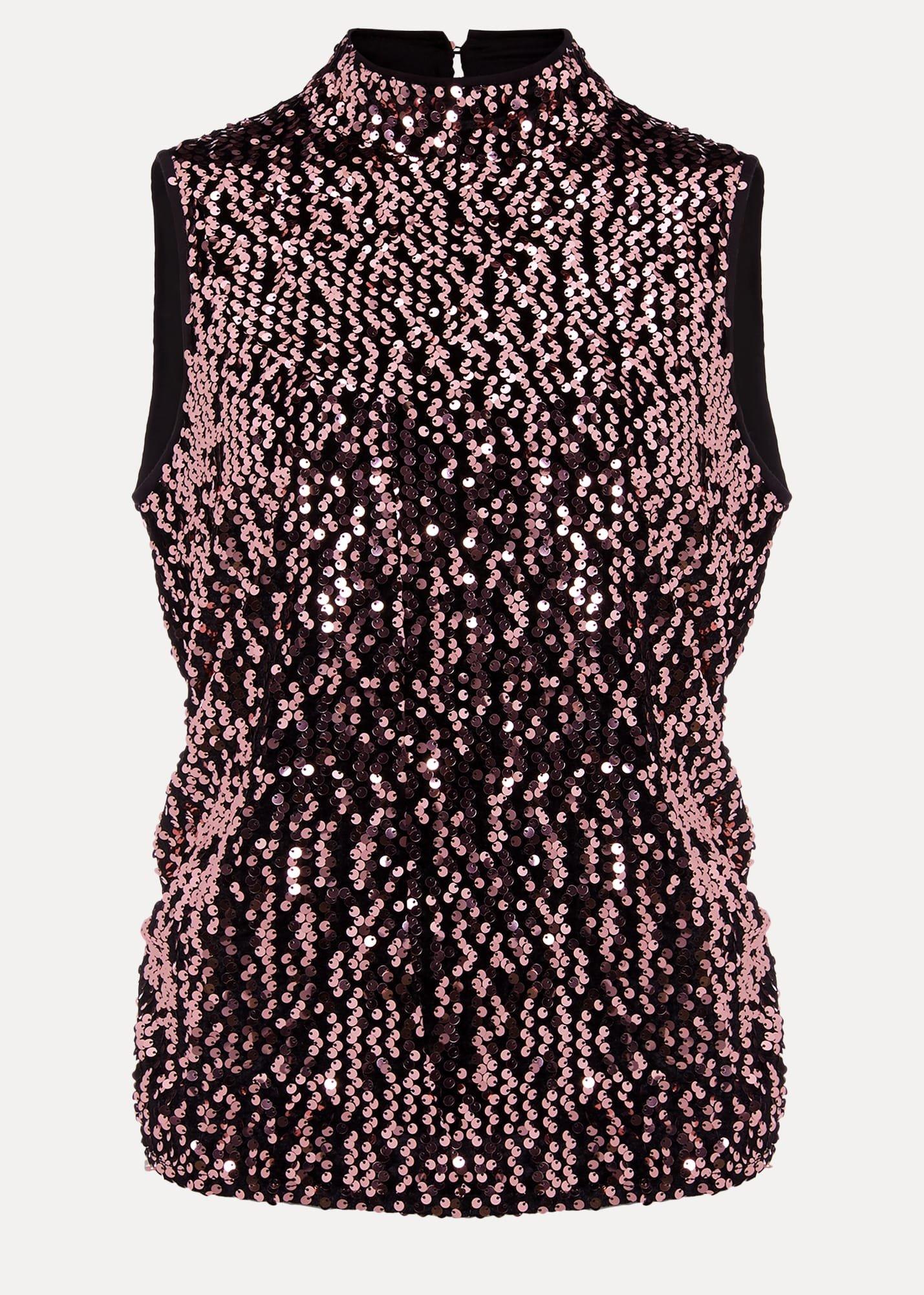 Tasha Sequin Top