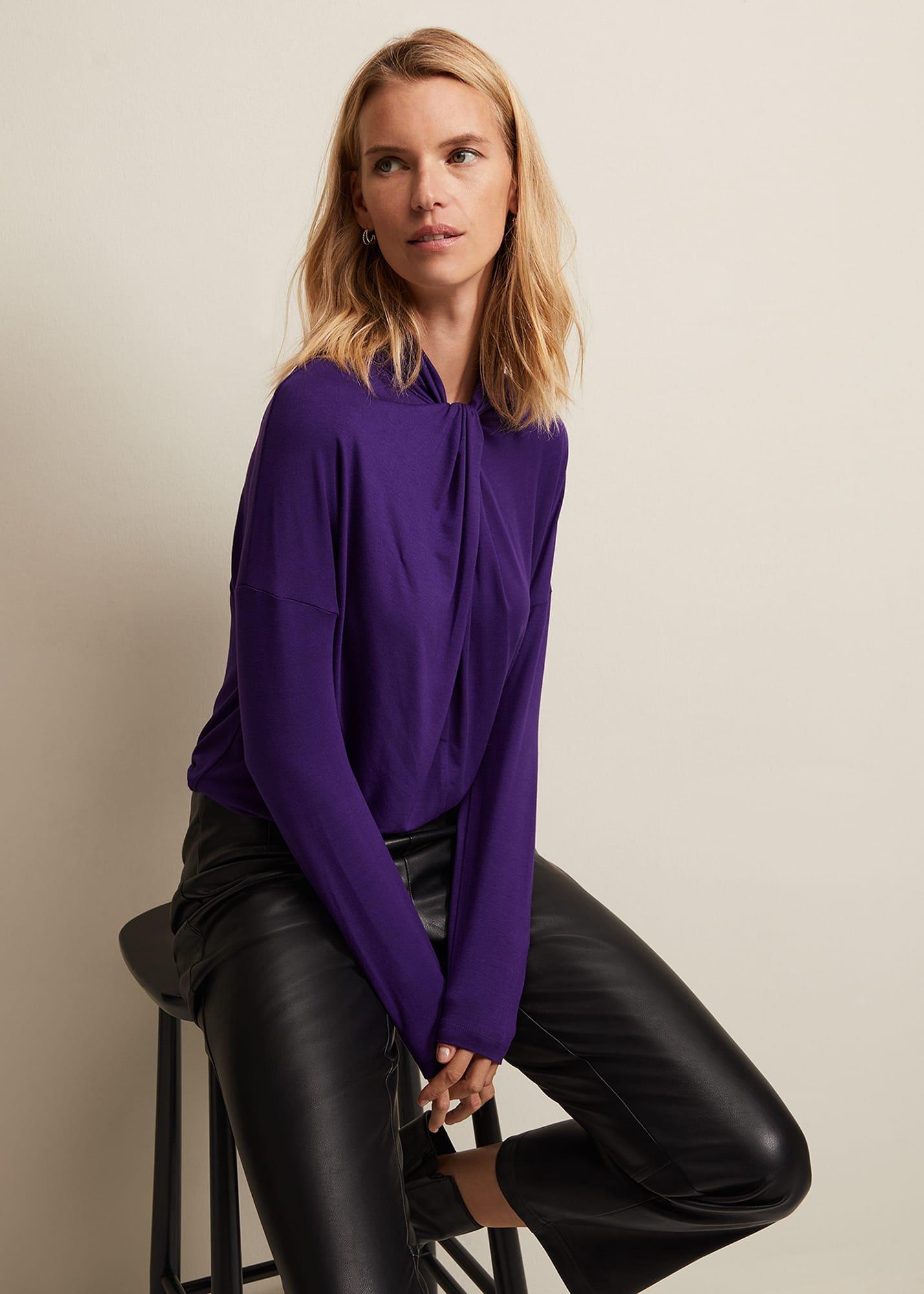Reign Purple Jersey Top
