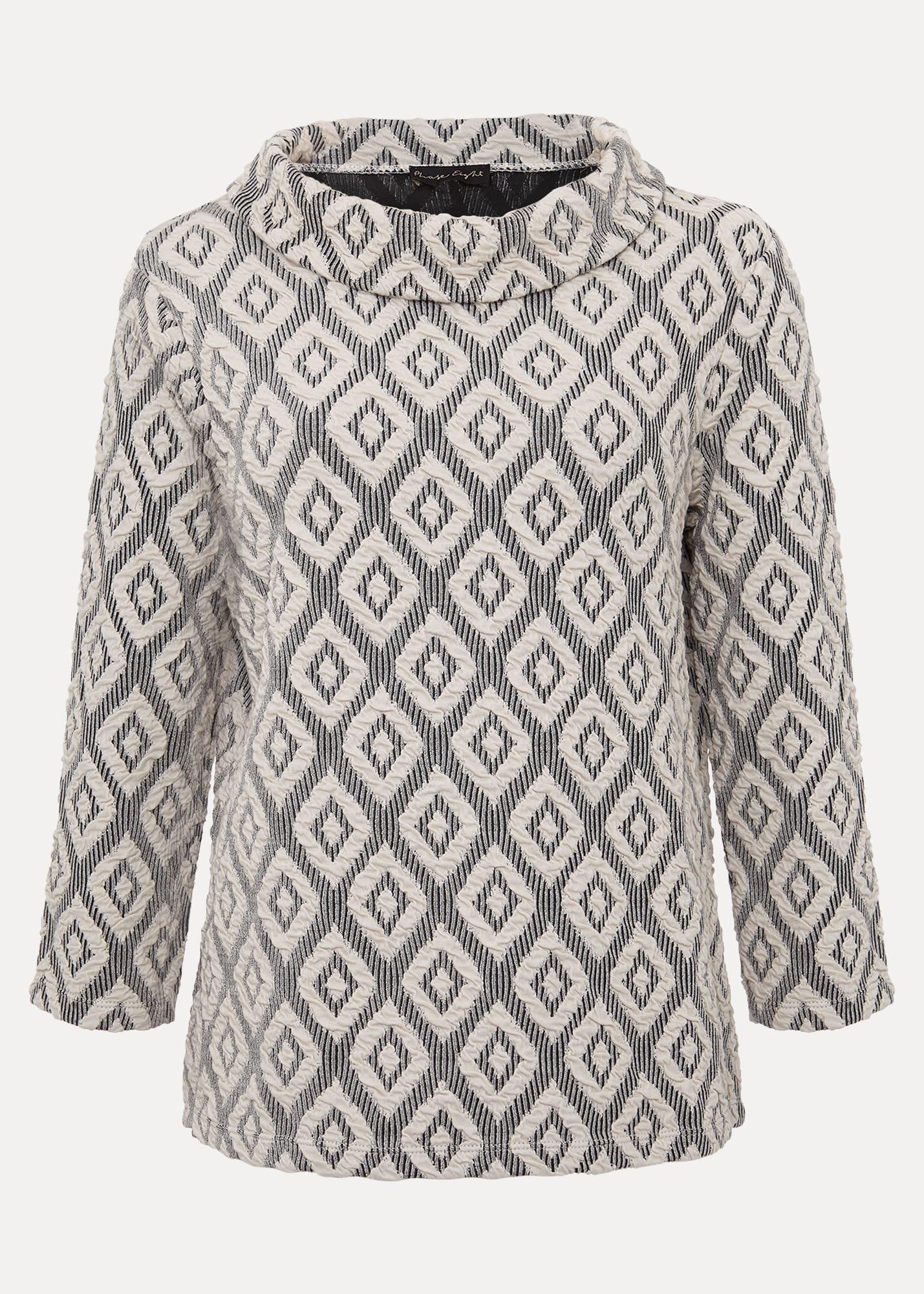 Rena Diamond Textured Top